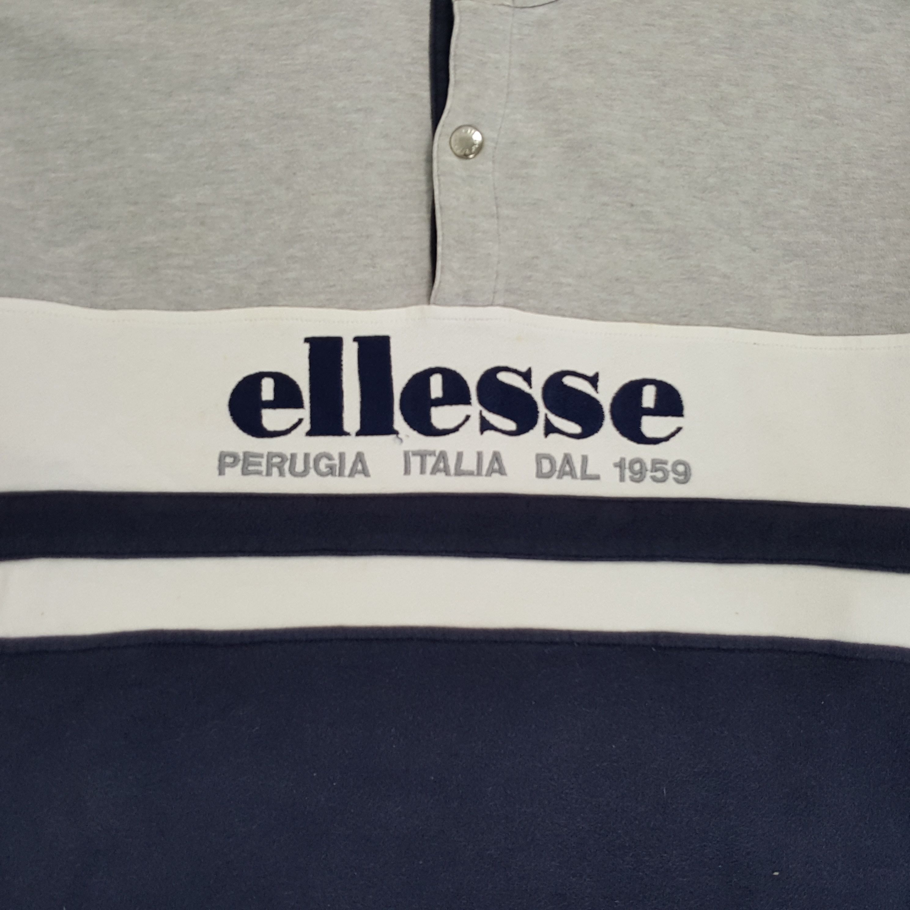 Ellesse × Vintage Ellesse Perugia Italia 1959 Sportwear Sweatshirt Size US L / EU 52-54 / 3 - 2 Thumbnail