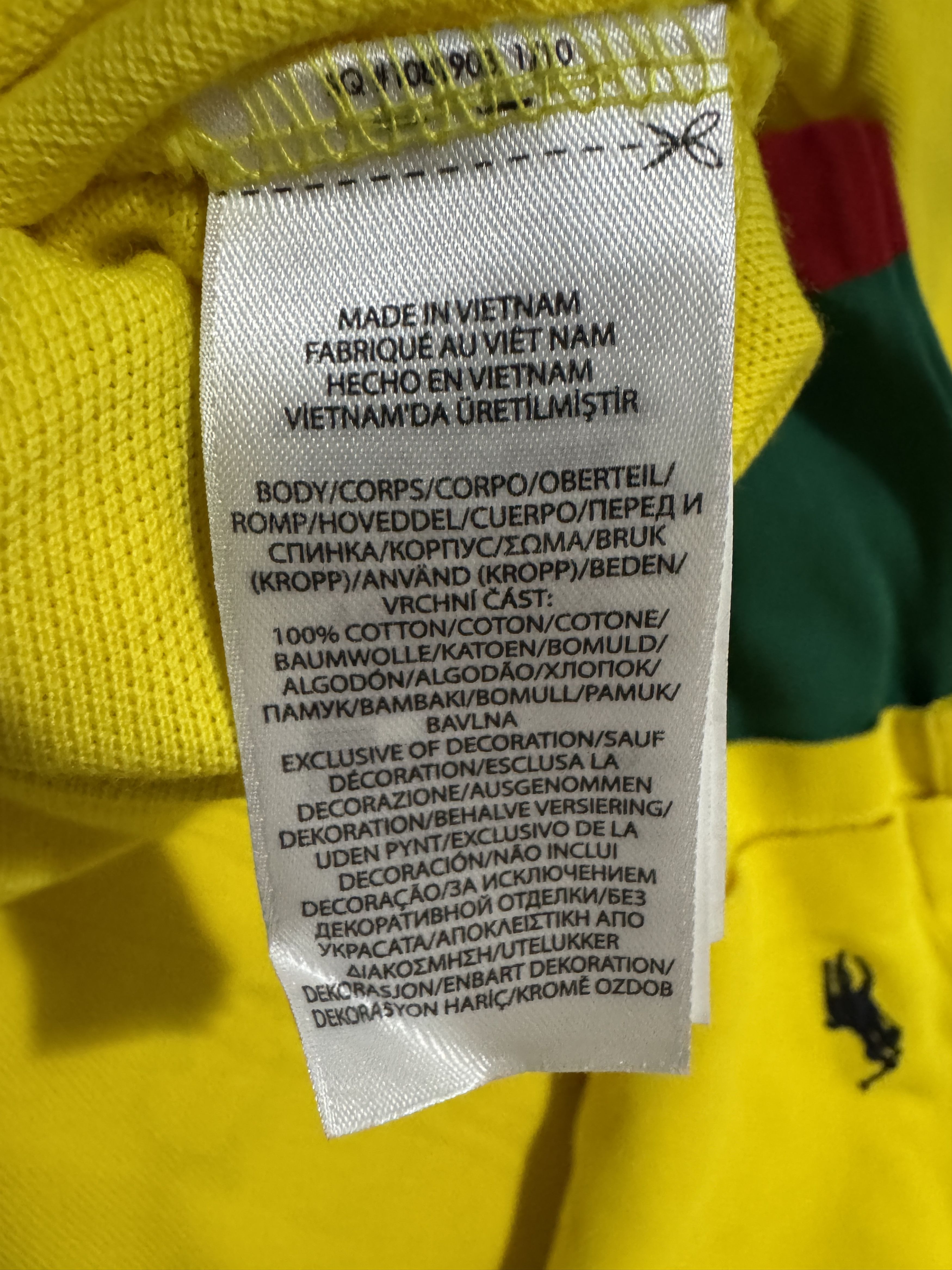 Polo Ralph Lauren POLO RALPH LAUREN XXL CLASSIC FIT STRIPE MESH POLO SHIRT Size US XXL / EU 58 / 5 - 6 Thumbnail