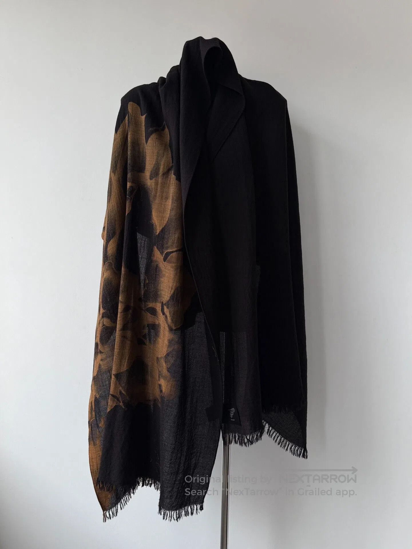 Yohji Yamamoto Yohji Yamamoto Wabi-Sabi Wool Scarf. Size ONE SIZE - 2 Thumbnail
