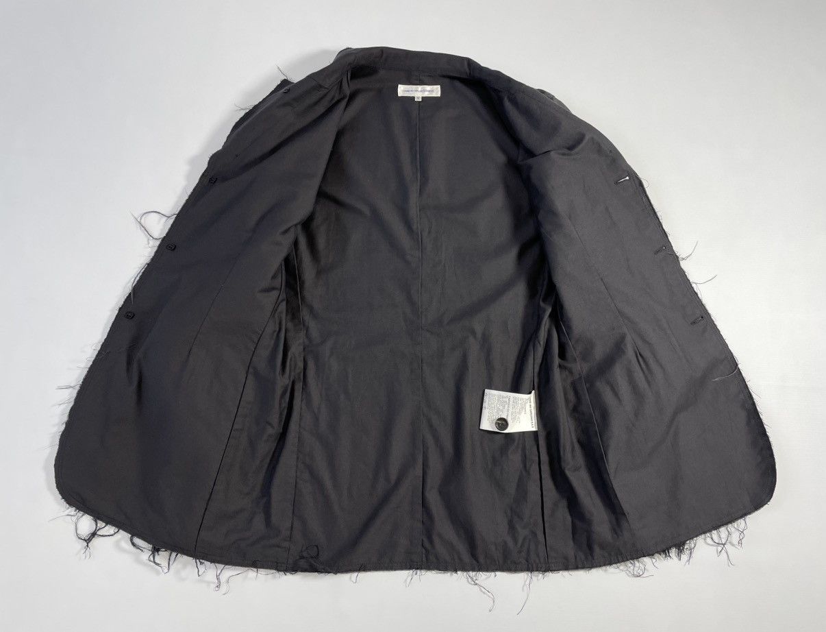 Comme des Garcons Herringbone Wool ‘Raw Edge’ Blazer Size 38R - 11 Thumbnail