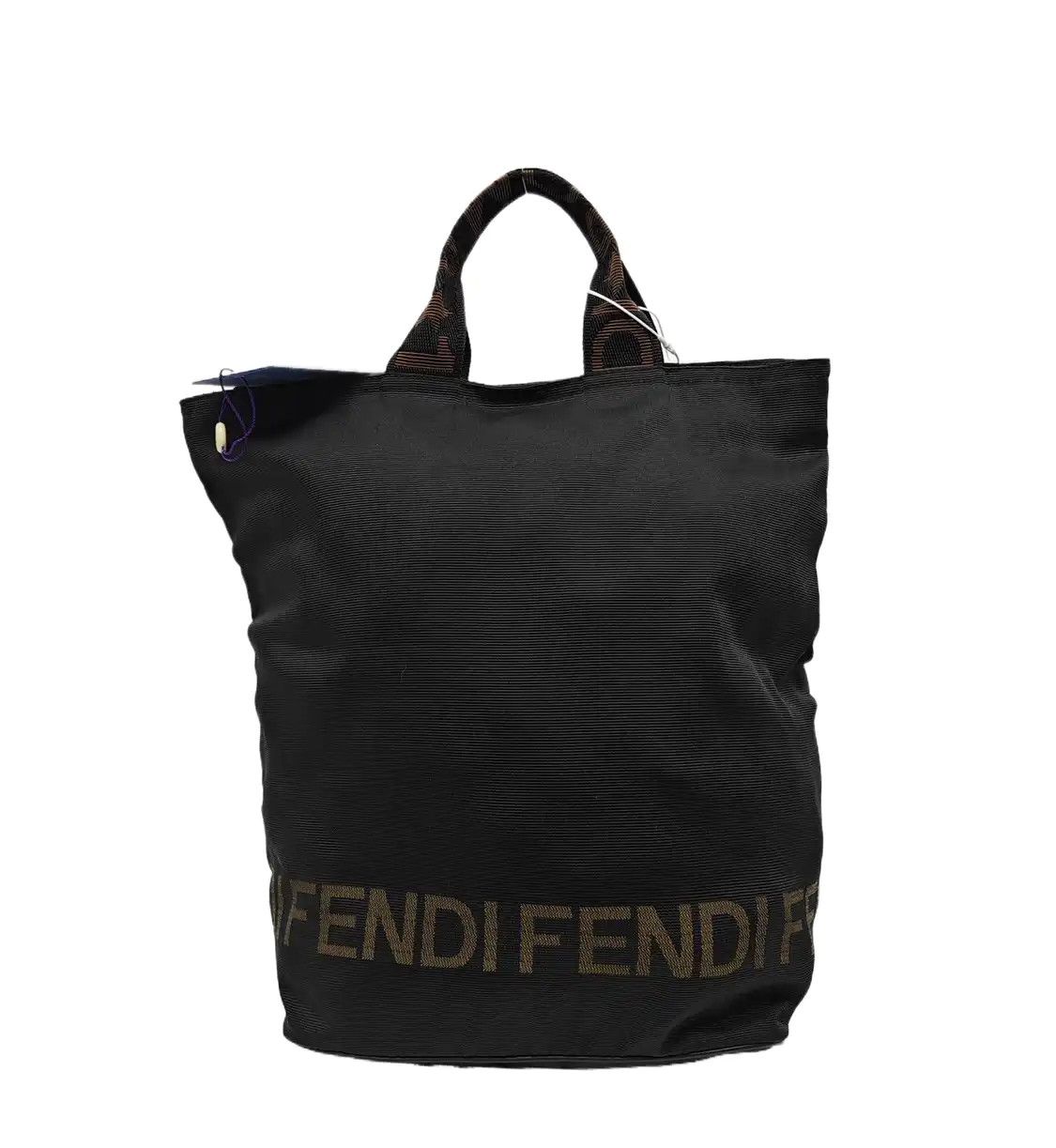 Fendi FENDI black fabric handbag Size ONE SIZE - 1 Thumbnail