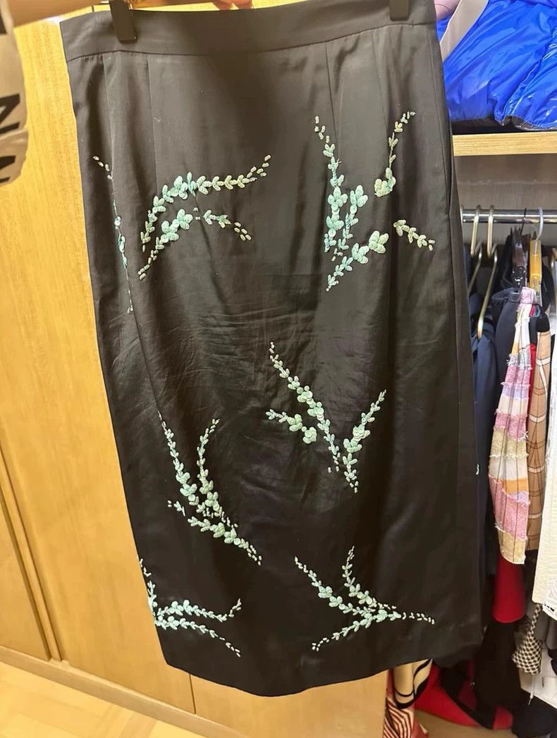 Dries Van Noten Dries Van Noten Hydrangea skirt Size 42" / US 20 - 3 Thumbnail