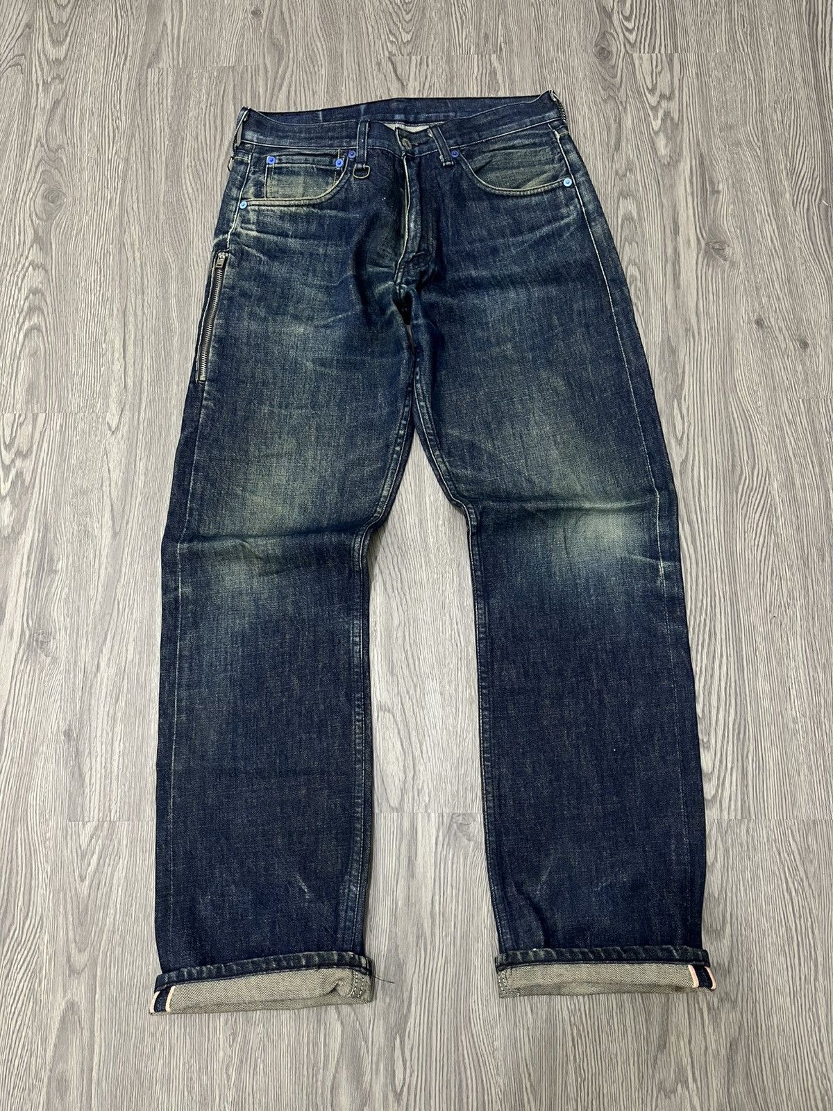 Fragment Design × Levi's 🇯🇵Levi’s x Fragmen desain selvedge Jeans Size US 30 / EU 46 - 2 Thumbnail