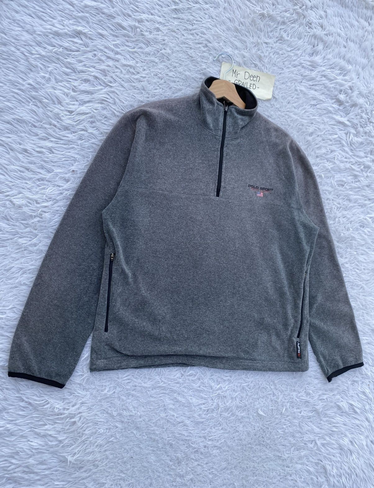 Polo Ralph Lauren Rare Vintage Polo Sport Ralph Lauren Fleece Sweater Size US L / EU 52-54 / 3 - 4 Thumbnail