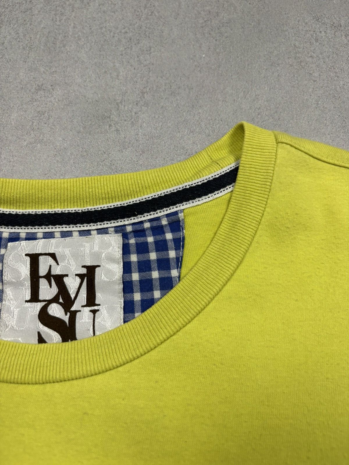 Evisu Evisu Neon Green Big Logo T-Shirt M L Streetwear Tee Korea Size US M / EU 48-50 / 2 - 10 Thumbnail