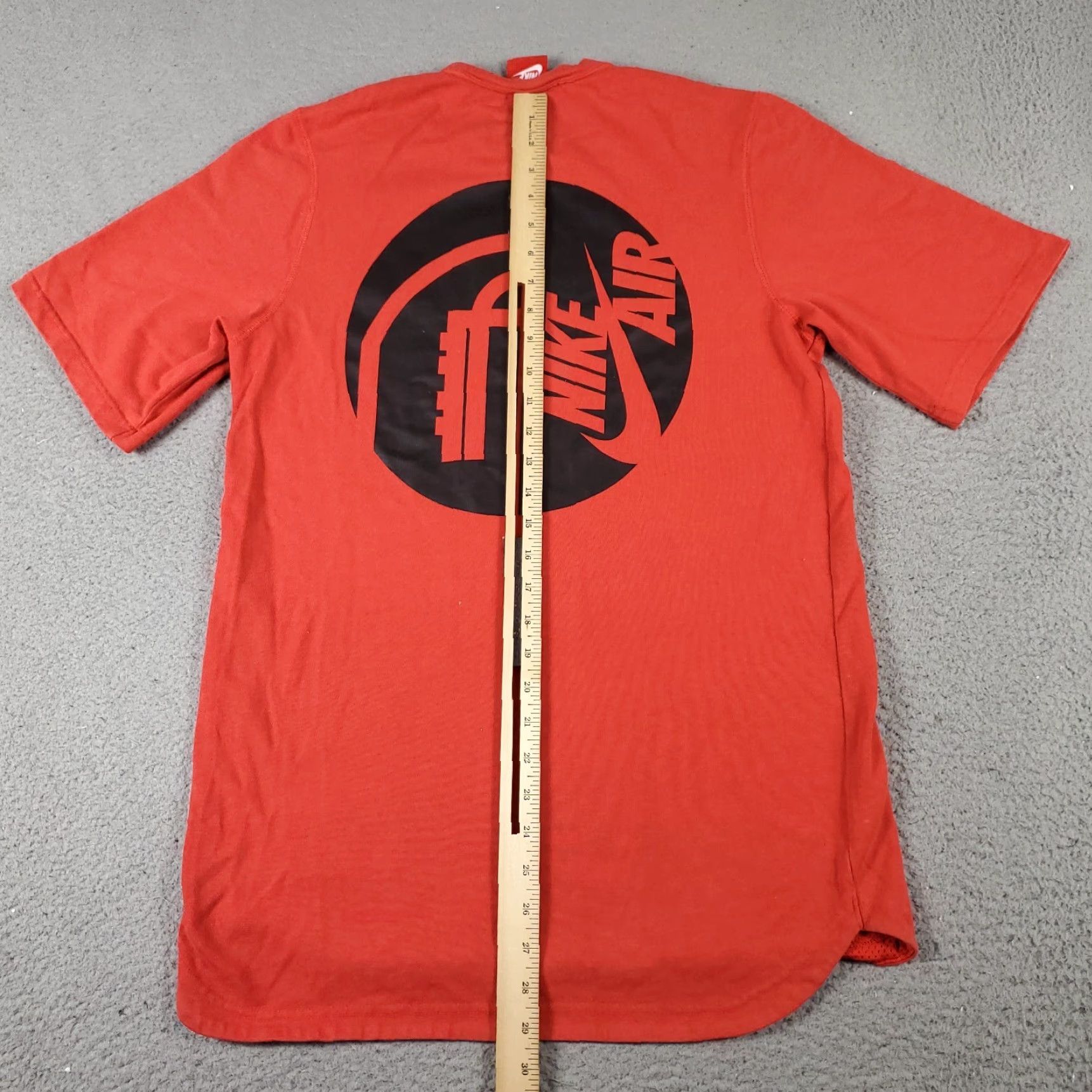 Nike Nike Men's Casual T-Shirt Short Sleeve Medium Orange Swoosh Sports Size US M / EU 48-50 / 2 - 6 Thumbnail
