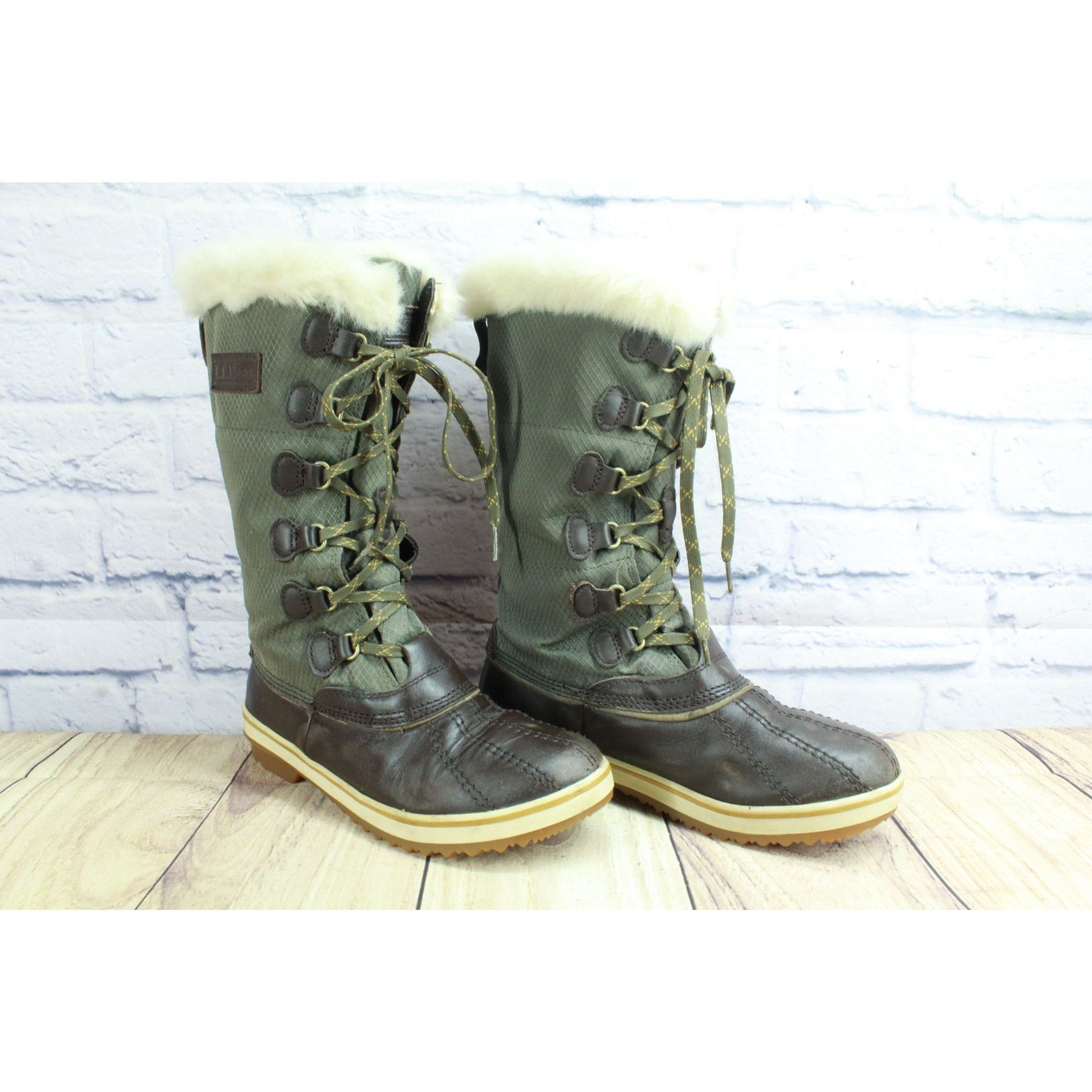 L.L. Bean LL Bean Rangeley Waterproof Insulated Duck Boots Womens 7 M Size US 7 / IT 37 - 3 Thumbnail