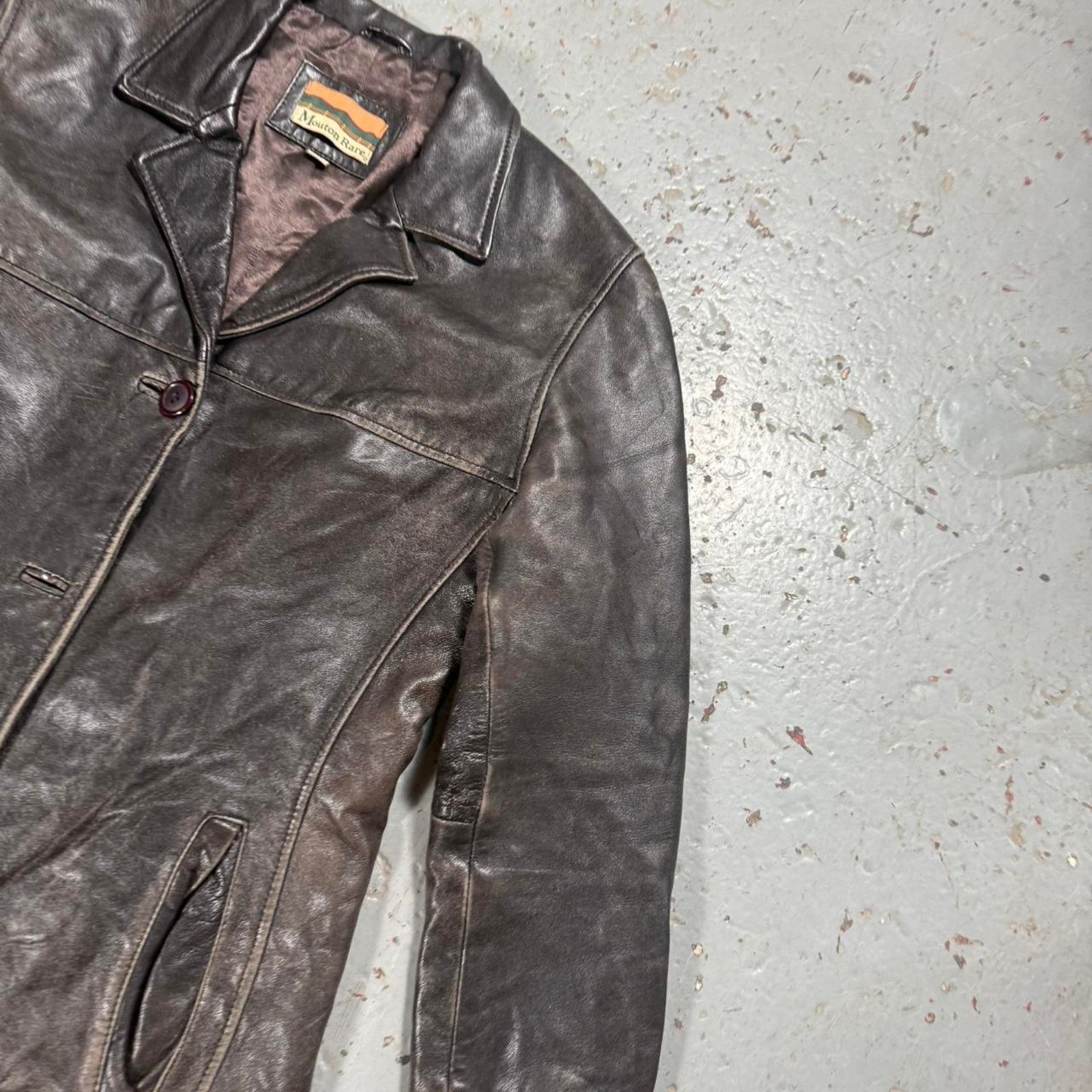 Other Mauton rare faded leather jacket Size S / US 4 / IT 40 - 2 Thumbnail