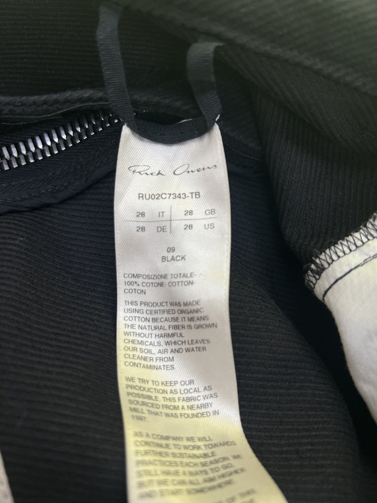 Rick Owens Rick owens drkshdw mainline bolan banana pants sz28 Size 28" / US 6 / IT 42 - 11 Thumbnail