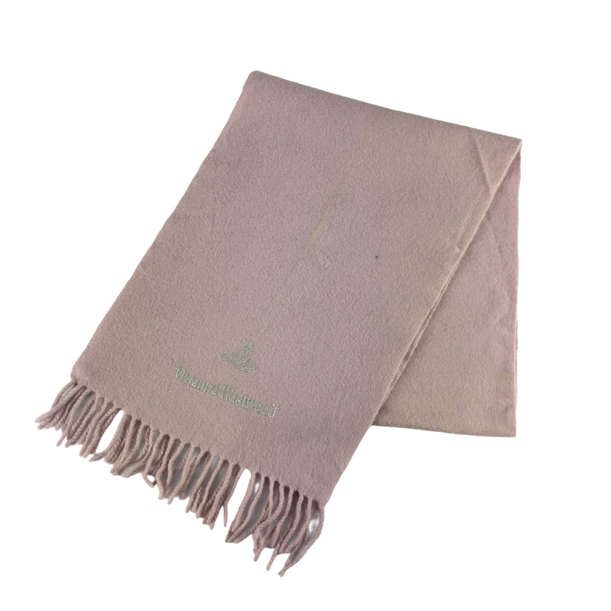 Vivienne Westwood Vintage Vivienne Westwood Scarf Muffler Orbs Wool Scarves Size ONE SIZE - 3 Thumbnail
