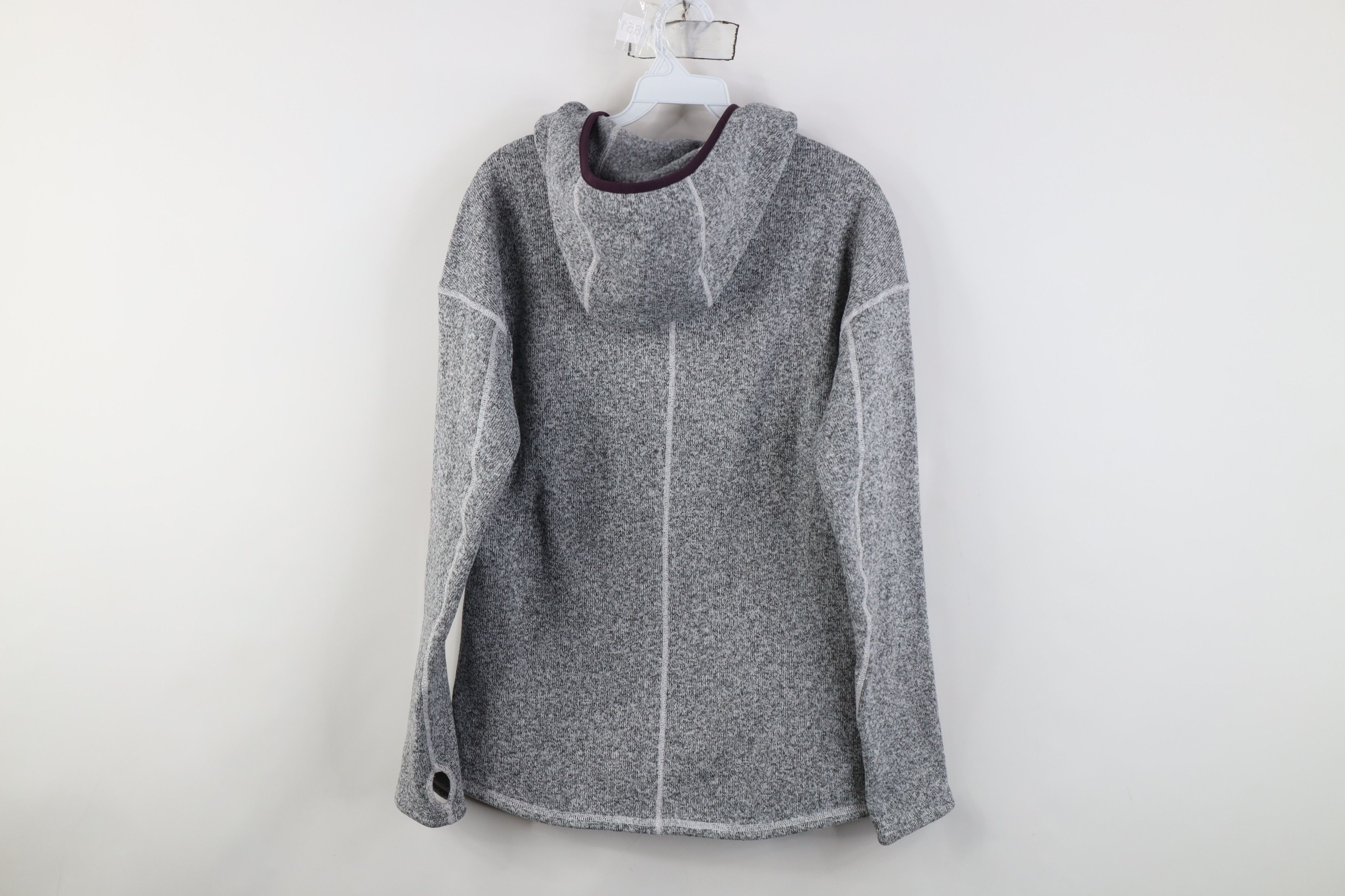 Stio Stio Hole Sweetwater Fleece Knit Hoodie Sweatshirt Gray Size M / US 6-8 / IT 42-44 - 11 Thumbnail