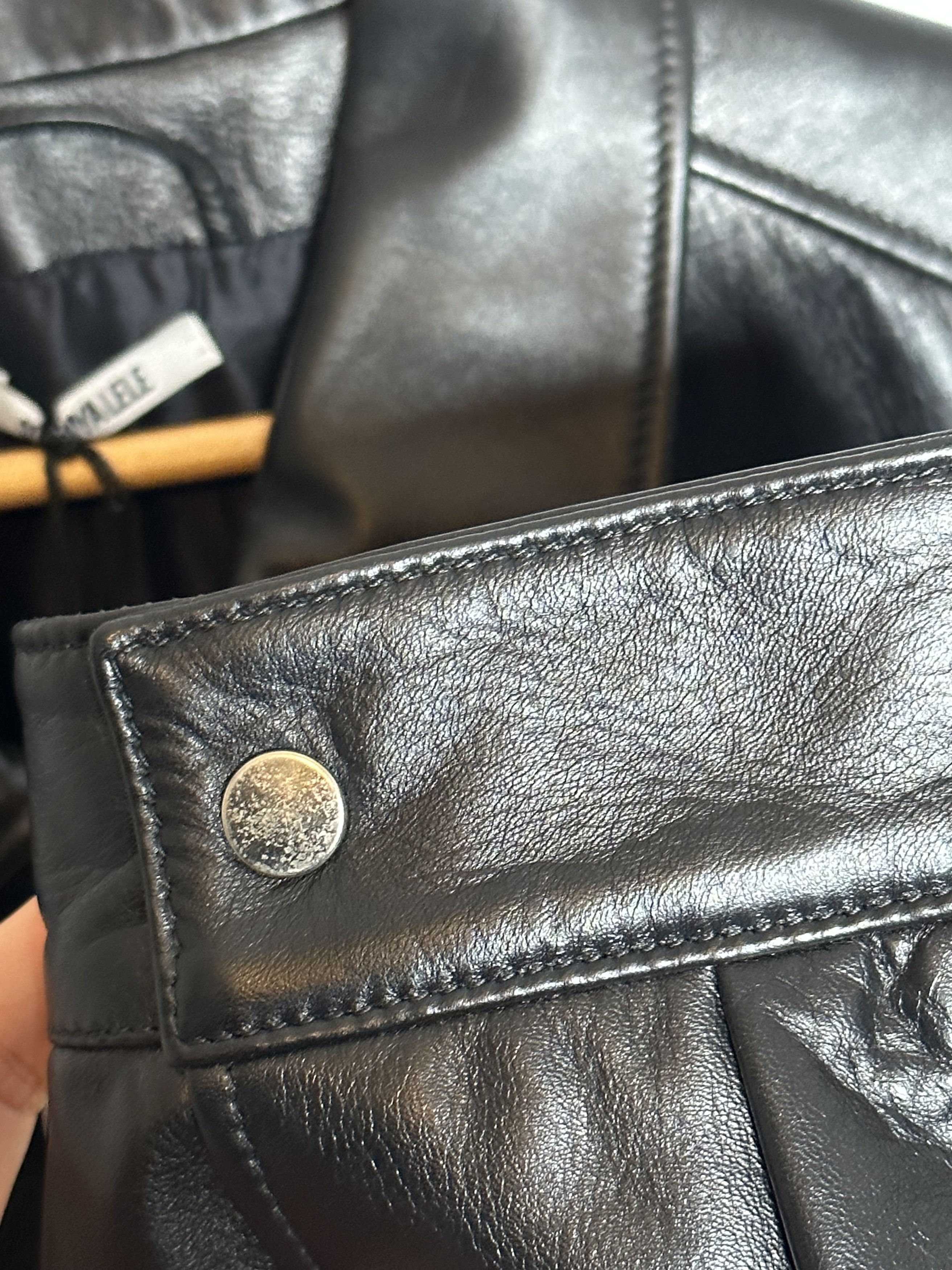Other Black Leather Supriya Lele Jacket Size L / US 10 / IT 46 - 5 Thumbnail