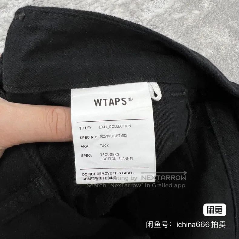 Wtaps Wtaps size 2 Flannel microcone casual pants Size US 39 - 5 Thumbnail
