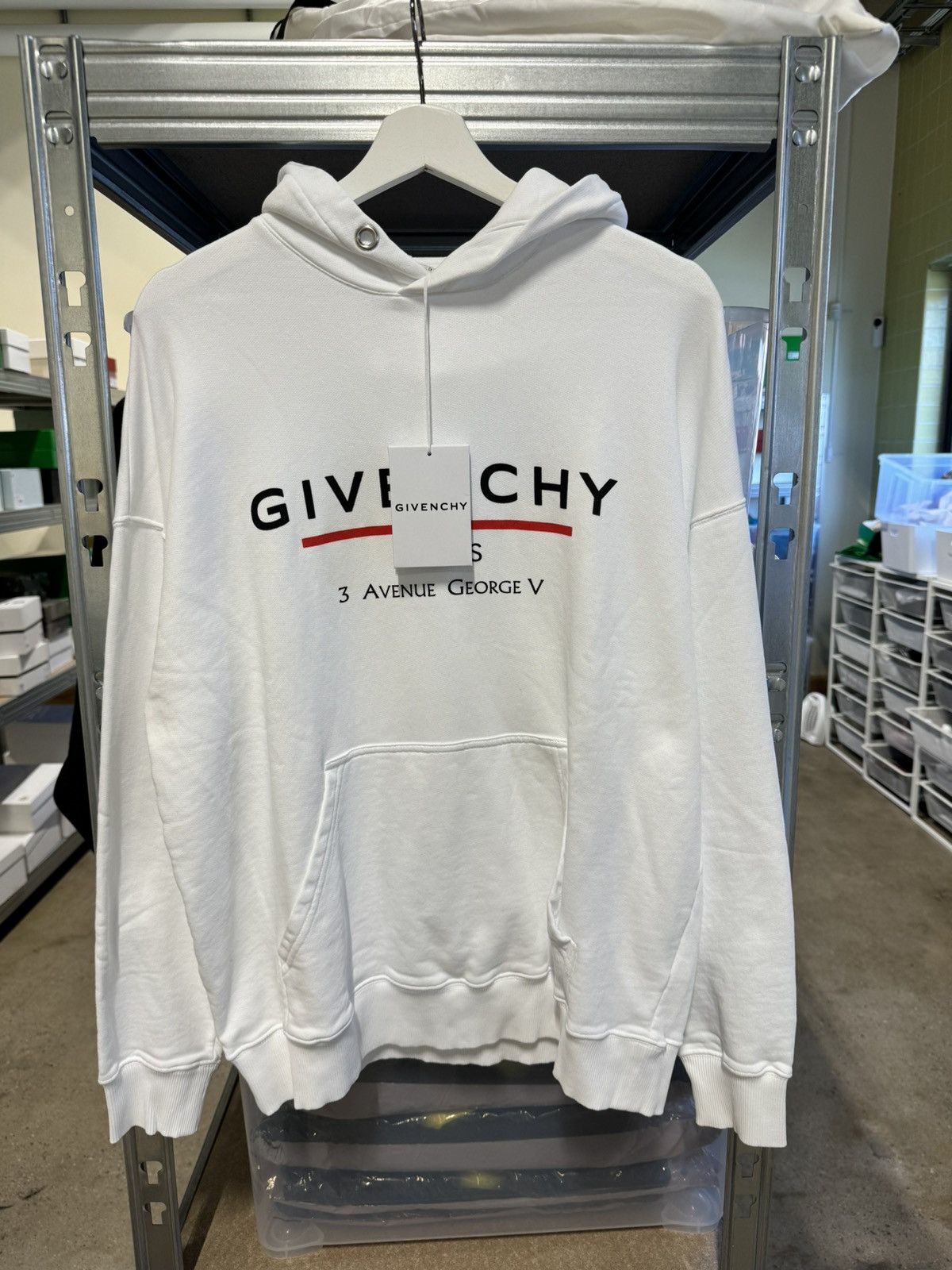 Givenchy Givenchy Logo Hoodie NEW 1100$ Size US M / EU 48-50 / 2 - 1 Thumbnail