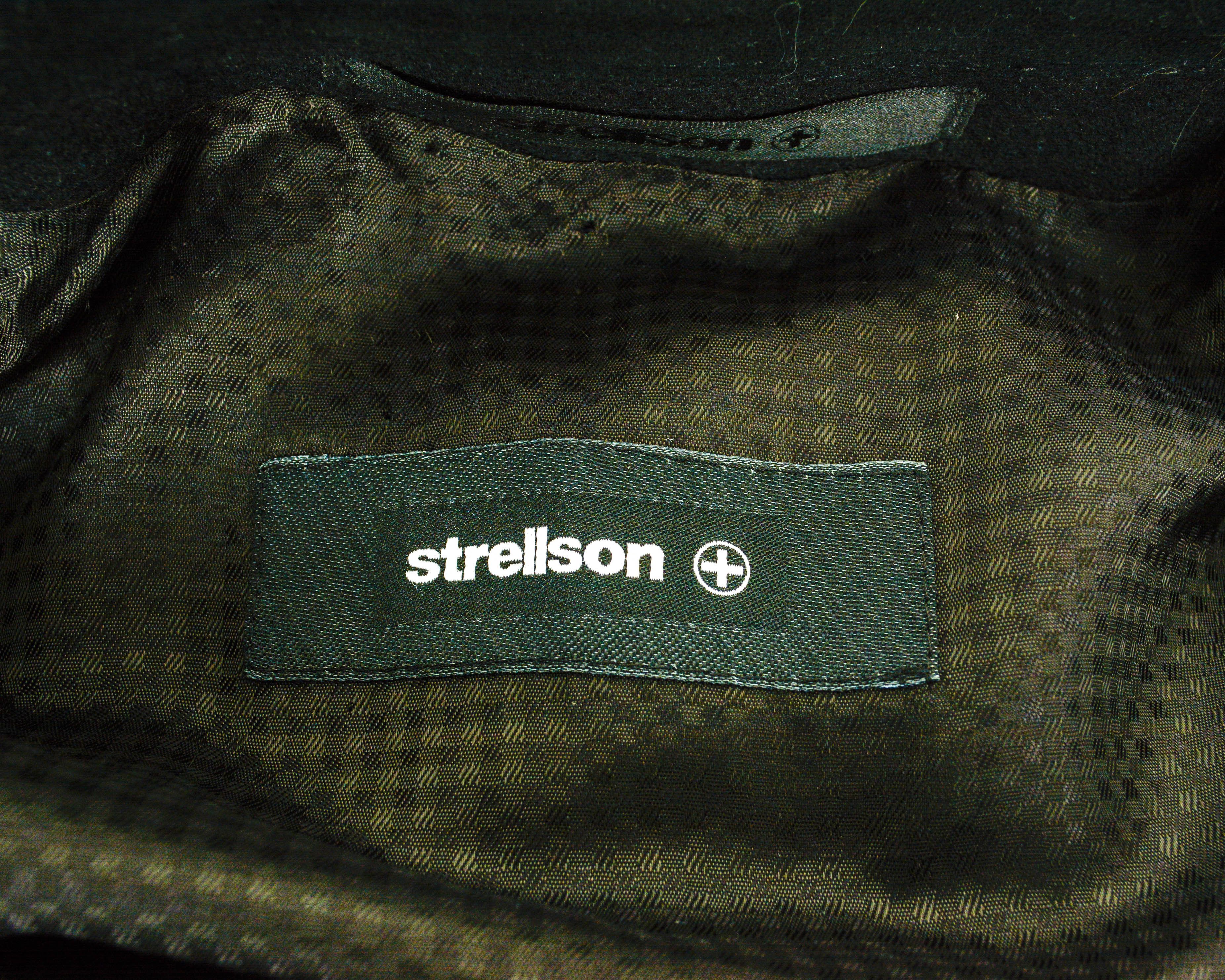 Strellson Men 38 US Jacket Car Over Coat Windbreaker EU 48 Formal Wool Size US S / EU 44-46 / 1 - 5 Thumbnail