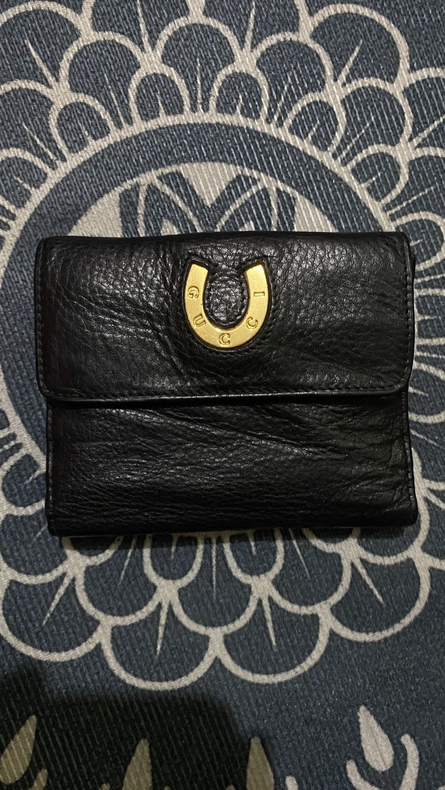 Gucci Gucci Wallet Color Black W-hook Unisex Fashion Size ONE SIZE - 1 Thumbnail