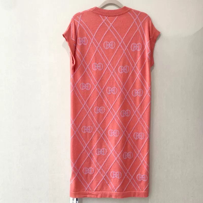 Hermes HERMES Plaid Women's Dress Size 36 Size US XS / EU 42 / 0 - 1 Thumbnail