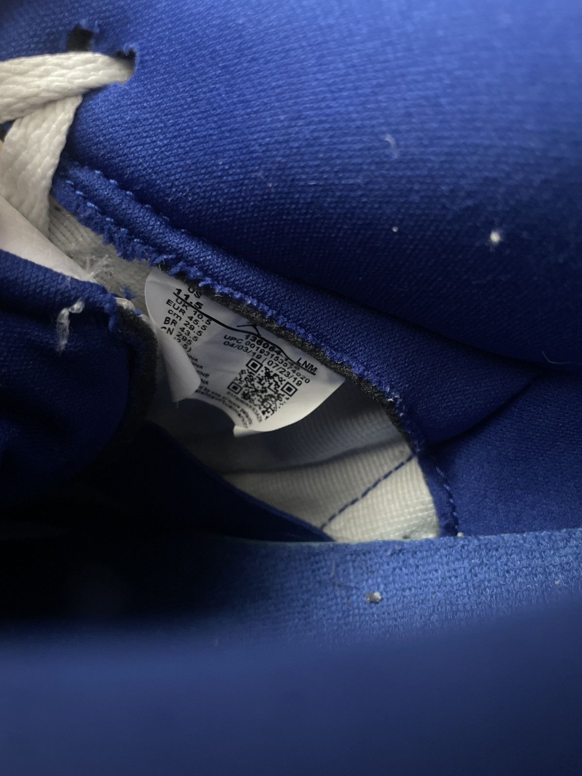 Jordan Brand × Nike Jordan 3 knicks Size US 11.5 / EU 44-45 - 11 Thumbnail