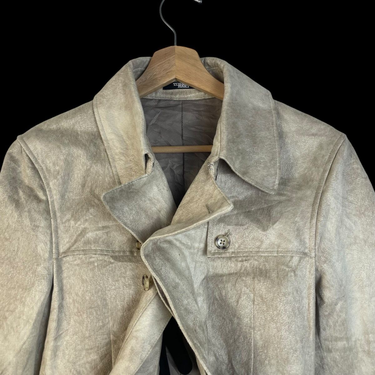 Tornado Mart 🇯🇵 TORNADO MART MOLESKIN BELTED TRENCH COAT Size US M / EU 48-50 / 2 - 11 Thumbnail