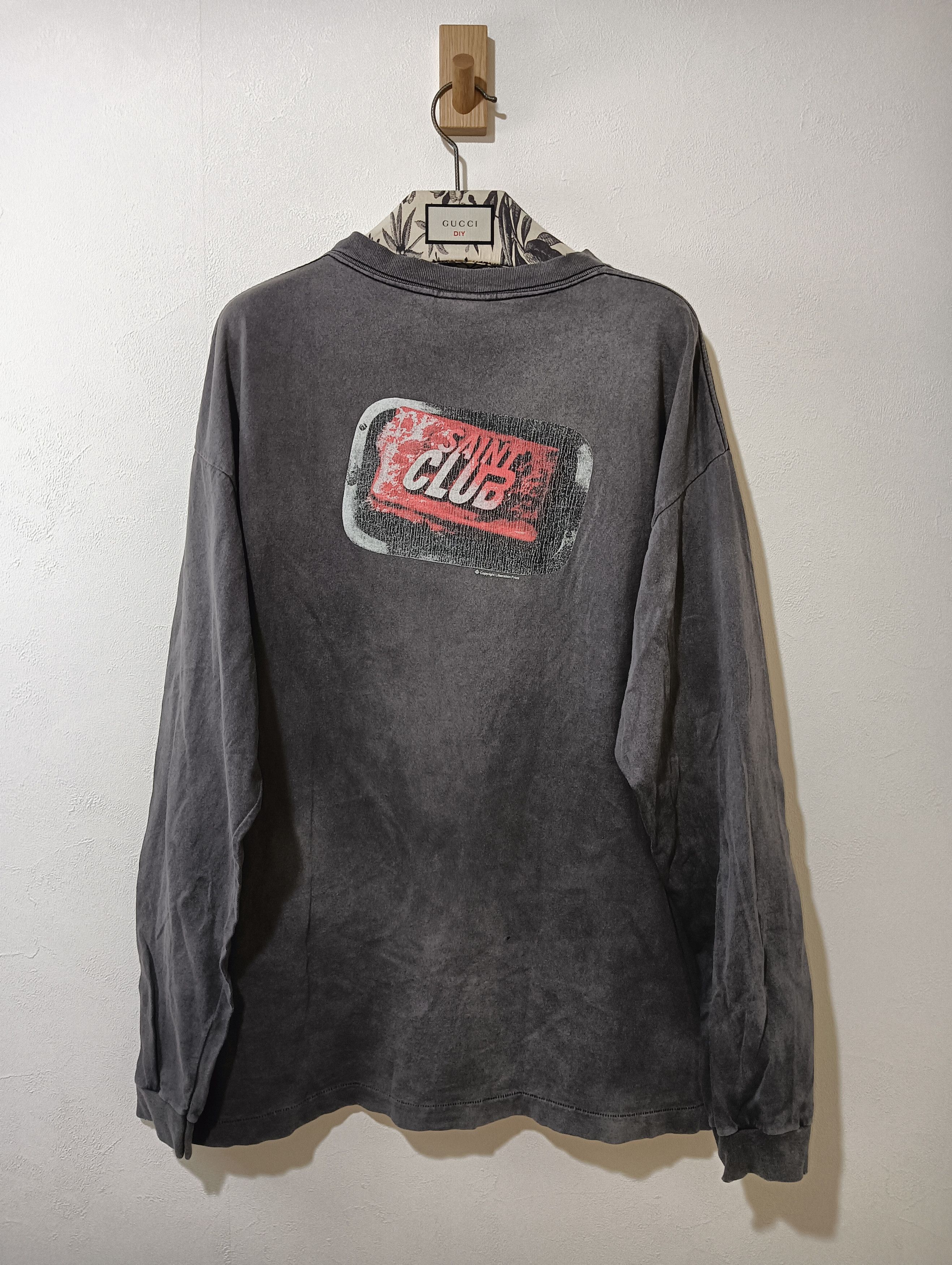 Saint Michael Saint Michael Saint MX6 Long-Sleeve Tee Black | Grailed