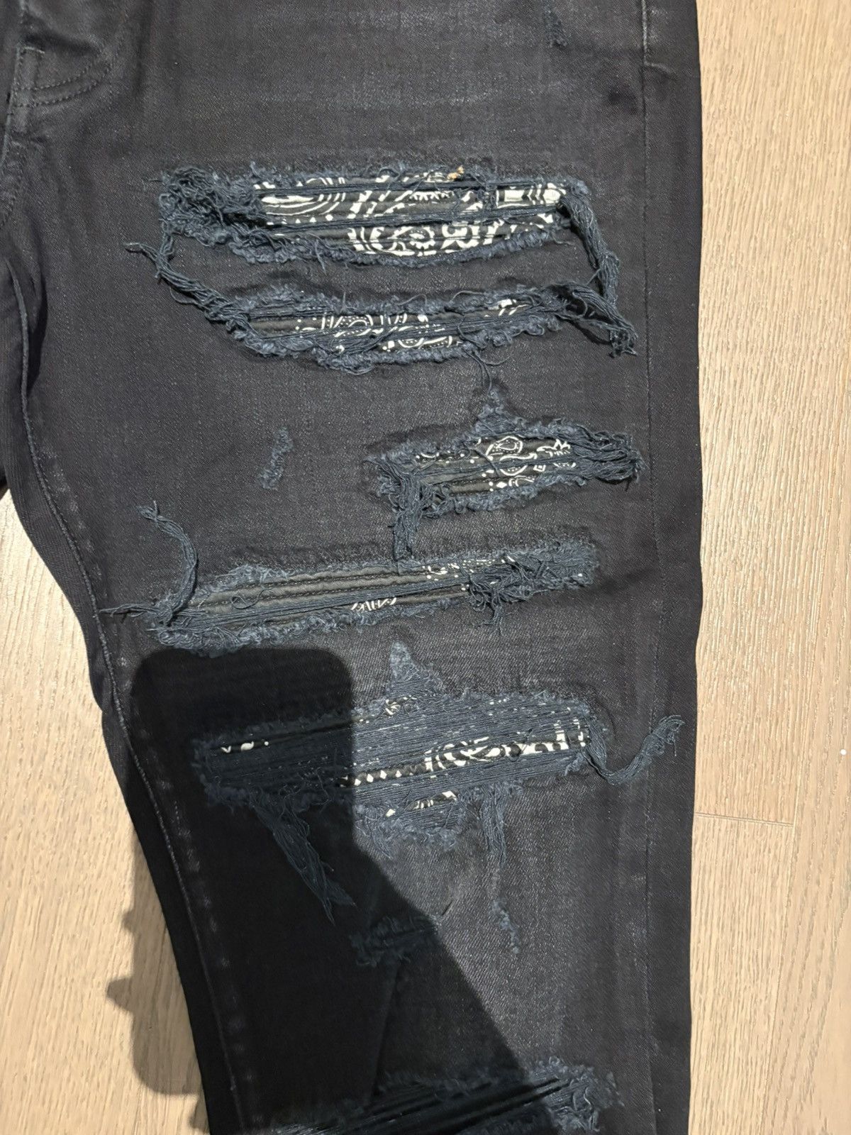 Amiri Amiri BandanaThrasher Jeans Size US 36 / EU 52 - 3 Thumbnail