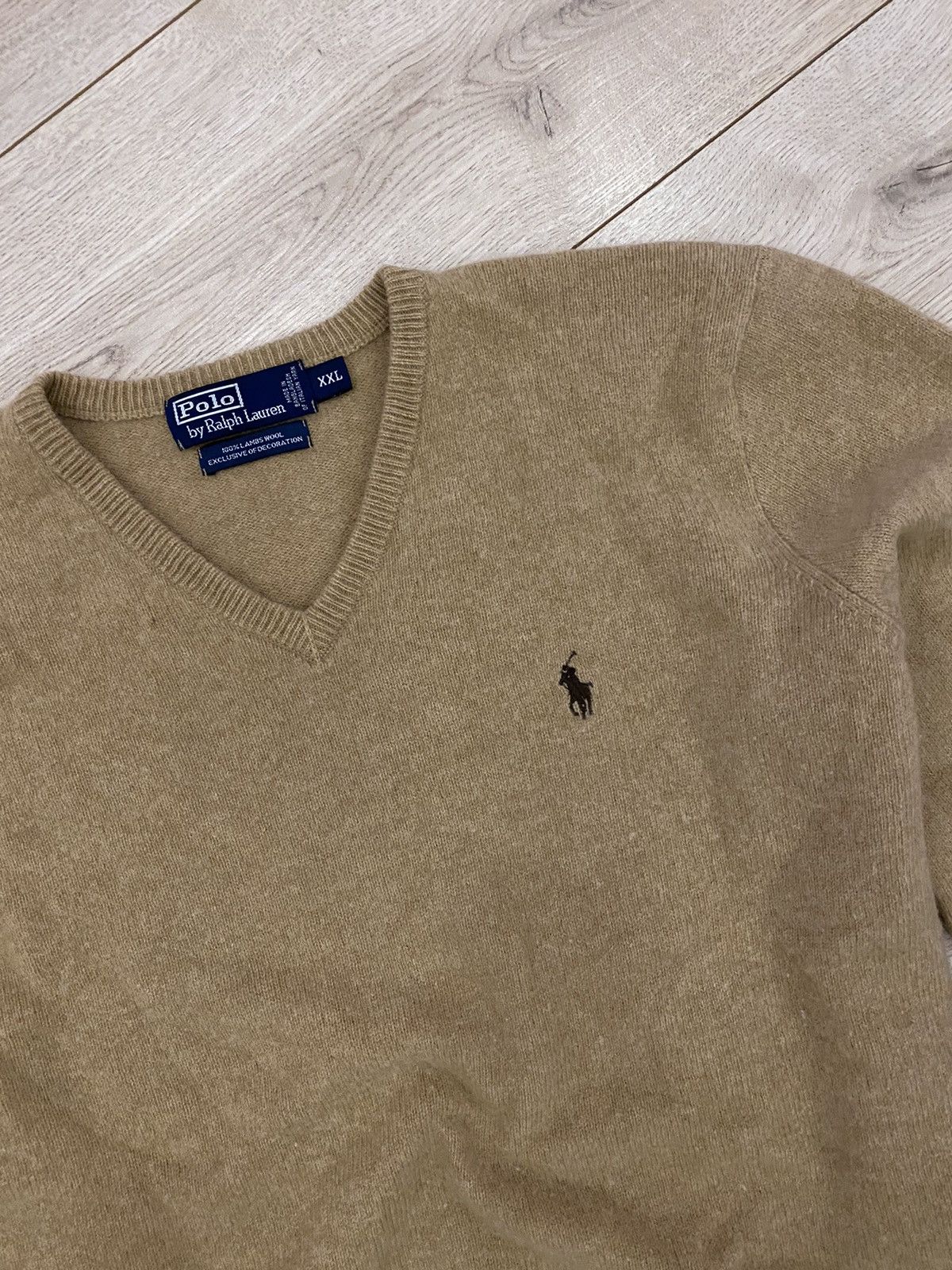 Ralph Lauren Vintage Sweater Polo Ralph Lauren 100 Wool Knit Size US XXL / EU 58 / 5 - 4 Thumbnail