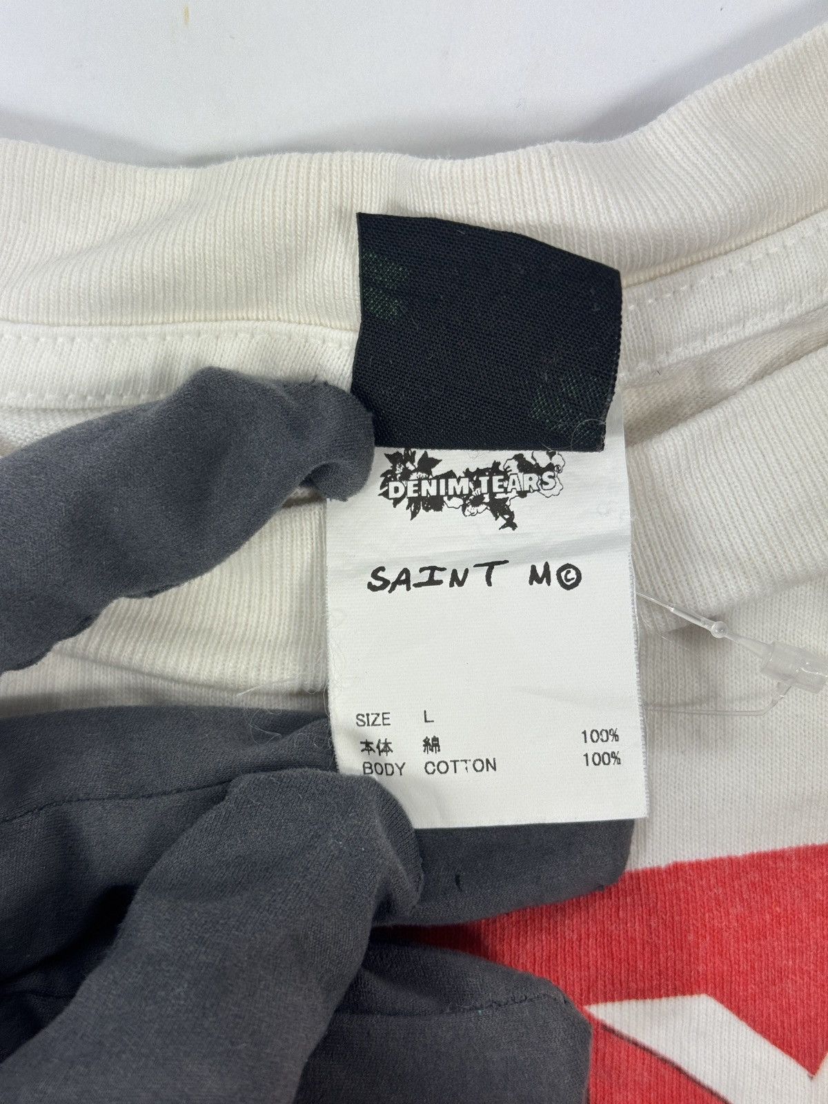 Saint Michael SAINT TEARS PRINT T-SHIRT Size US L / EU 52-54 / 3 - 4 Thumbnail
