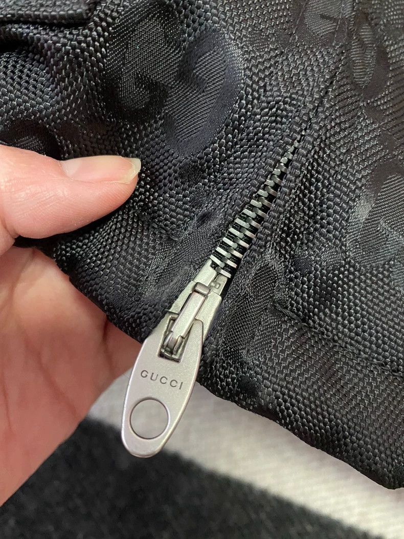 Gucci Gucci Spring and Autumn Black Polyester/Nylon Jacket Old Fl Size US S / EU 44-46 / 1 - 4 Thumbnail