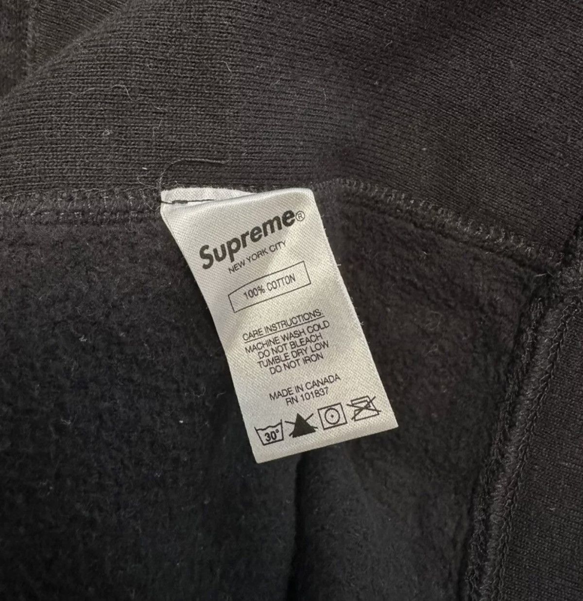 Supreme Supreme fw17 black box logo hooded hoodie Size US S / EU 44-46 / 1 - 5 Thumbnail