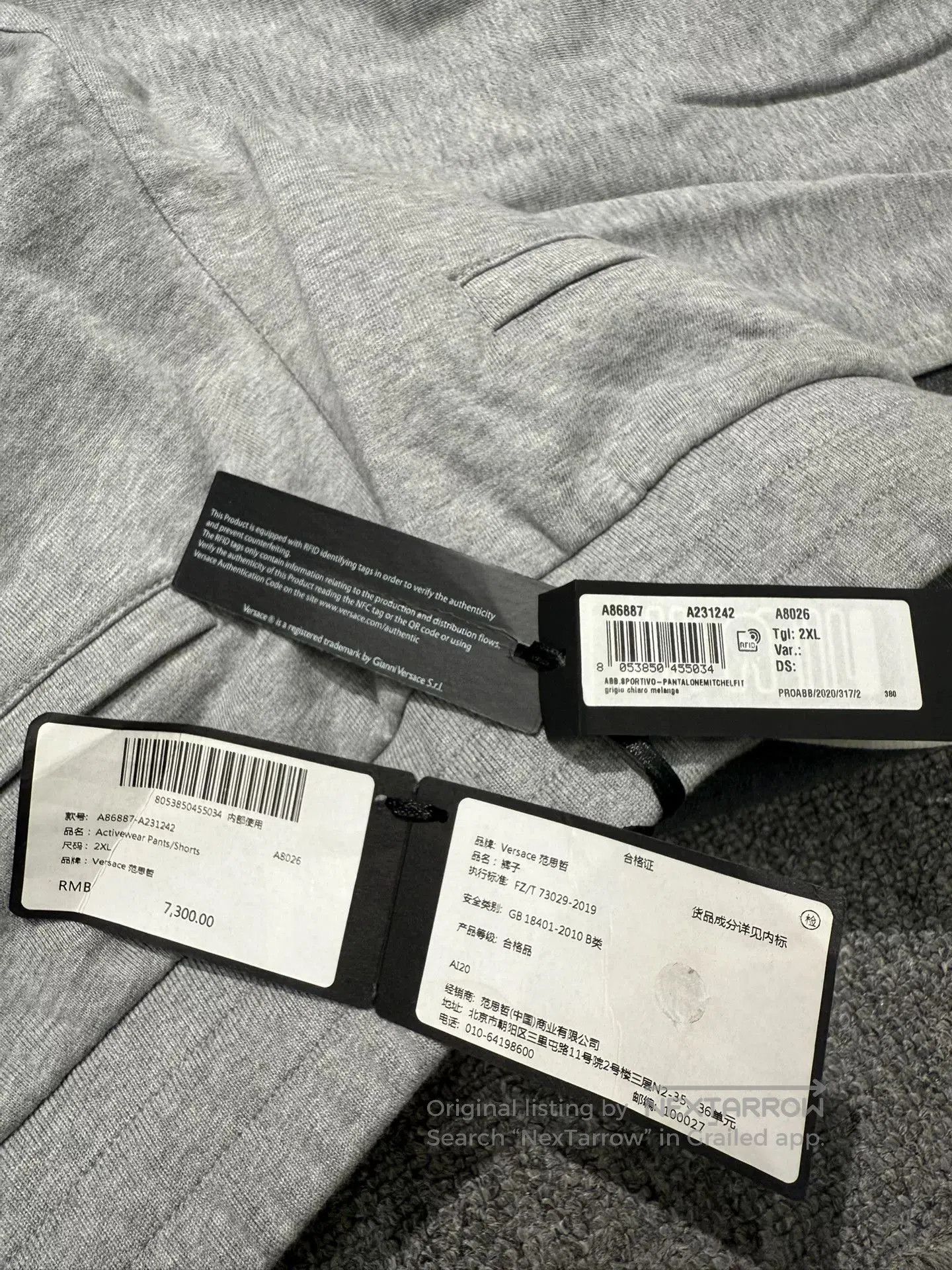 Japanese Brand VERSACE Casual Pants. Size US 28 / EU 44 - 8 Thumbnail