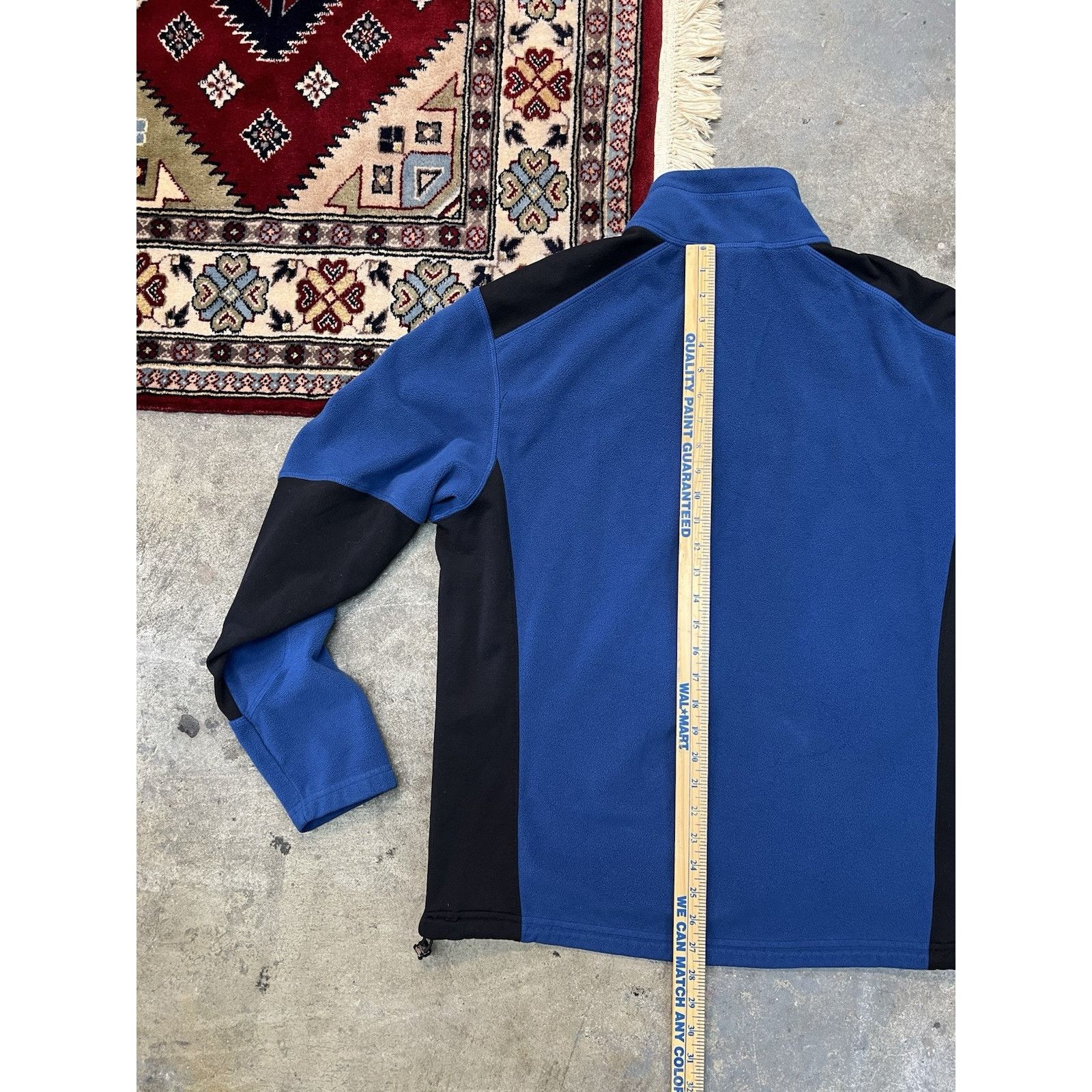 Rei REI Fleece Jacket Men's XL Full Zip Blue Black Canada VTG Size US XL / EU 56 / 4 - 9 Thumbnail