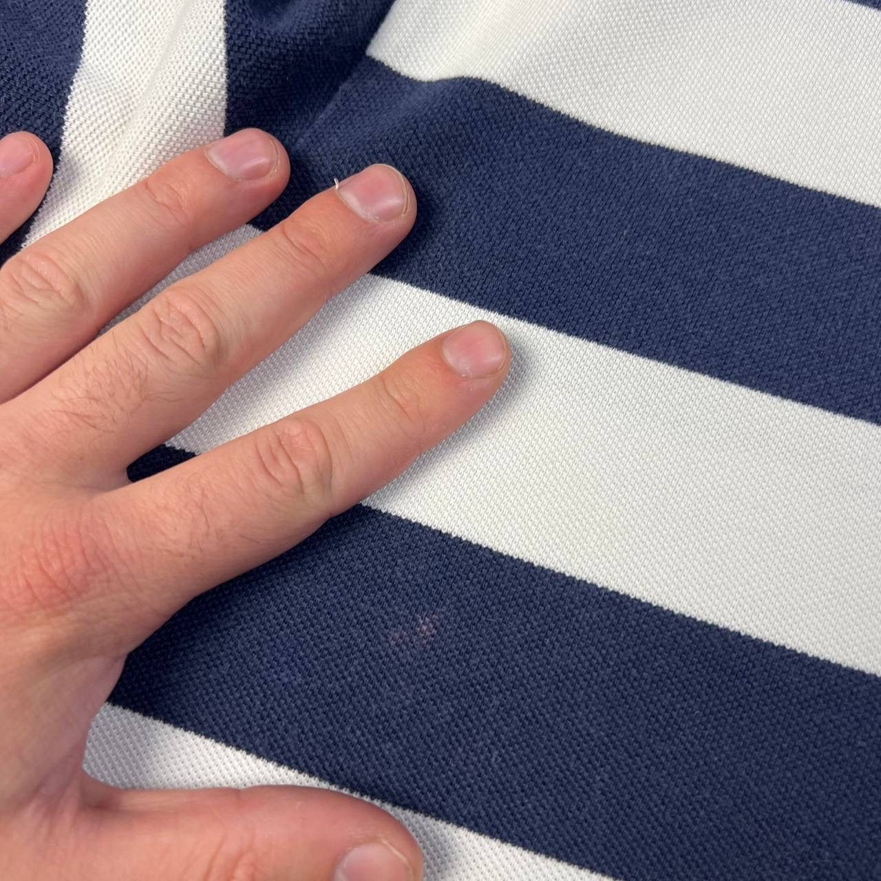 Polo Ralph Lauren Polo Ralph Lauren Big Logo Vintage Striped Rugby T-Shirt Size US XL / EU 56 / 4 - 10 Thumbnail