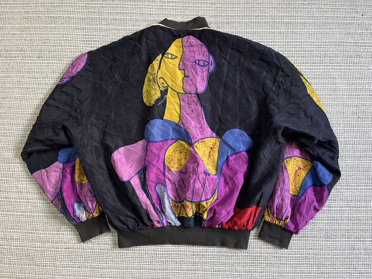 Vintage Vintage Picasso bomber Jacket Size US L / EU 52-54 / 3 - 2 Thumbnail