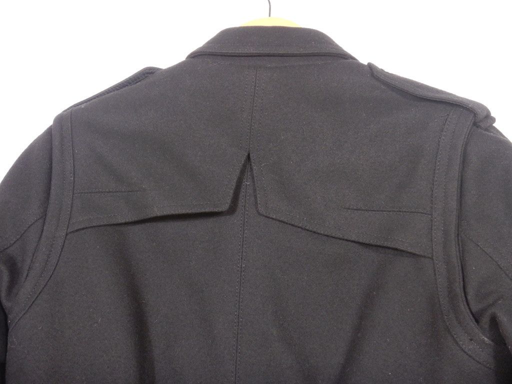 Dior × Kris Van Assche Dior Homme AW08 Black Wool Military Jacket Size US S / EU 44-46 / 1 - 6 Thumbnail
