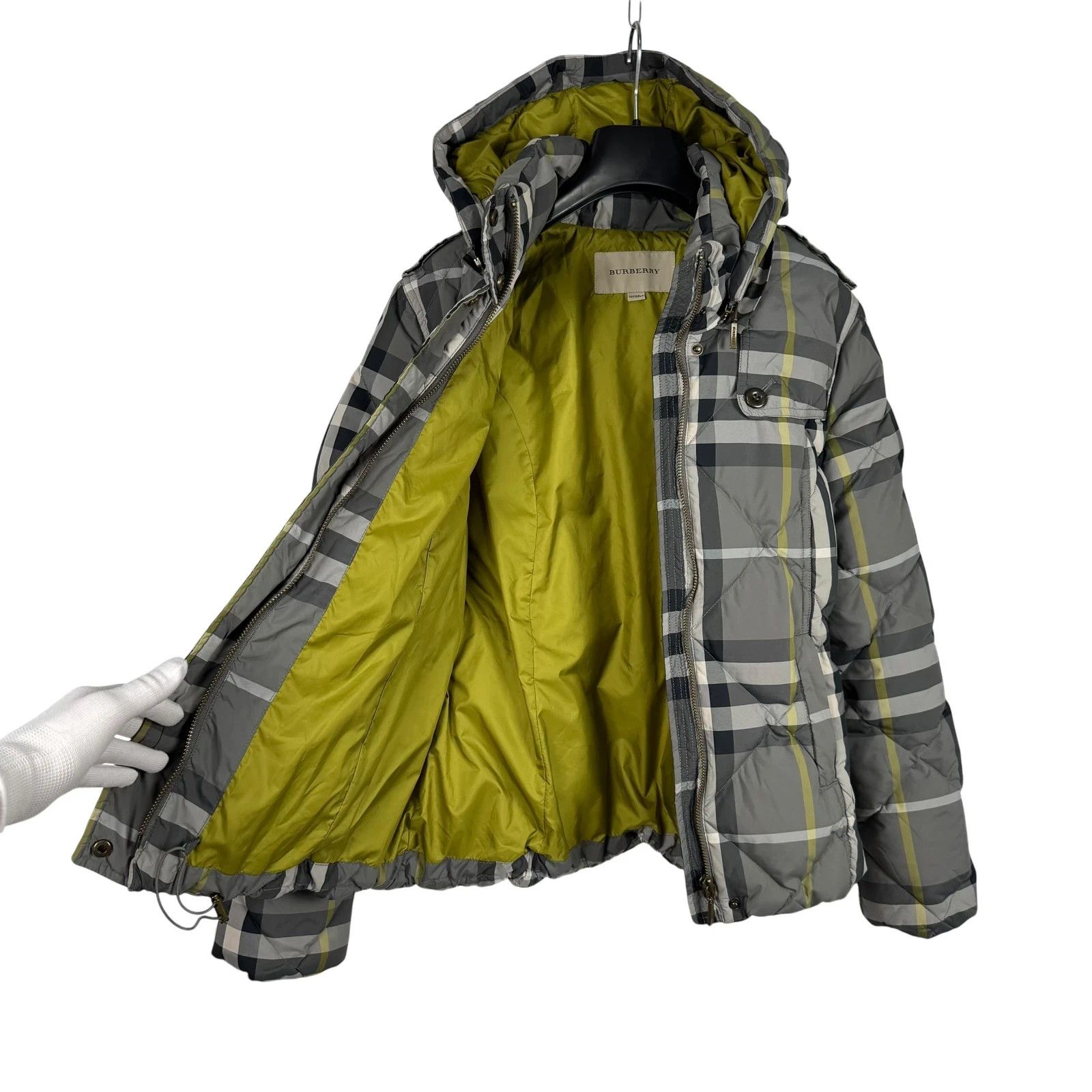 Burberry Burberry Down Puffer Jacket Checkered Hooded size 14Y S Size S / US 4 / IT 40 - 11 Thumbnail