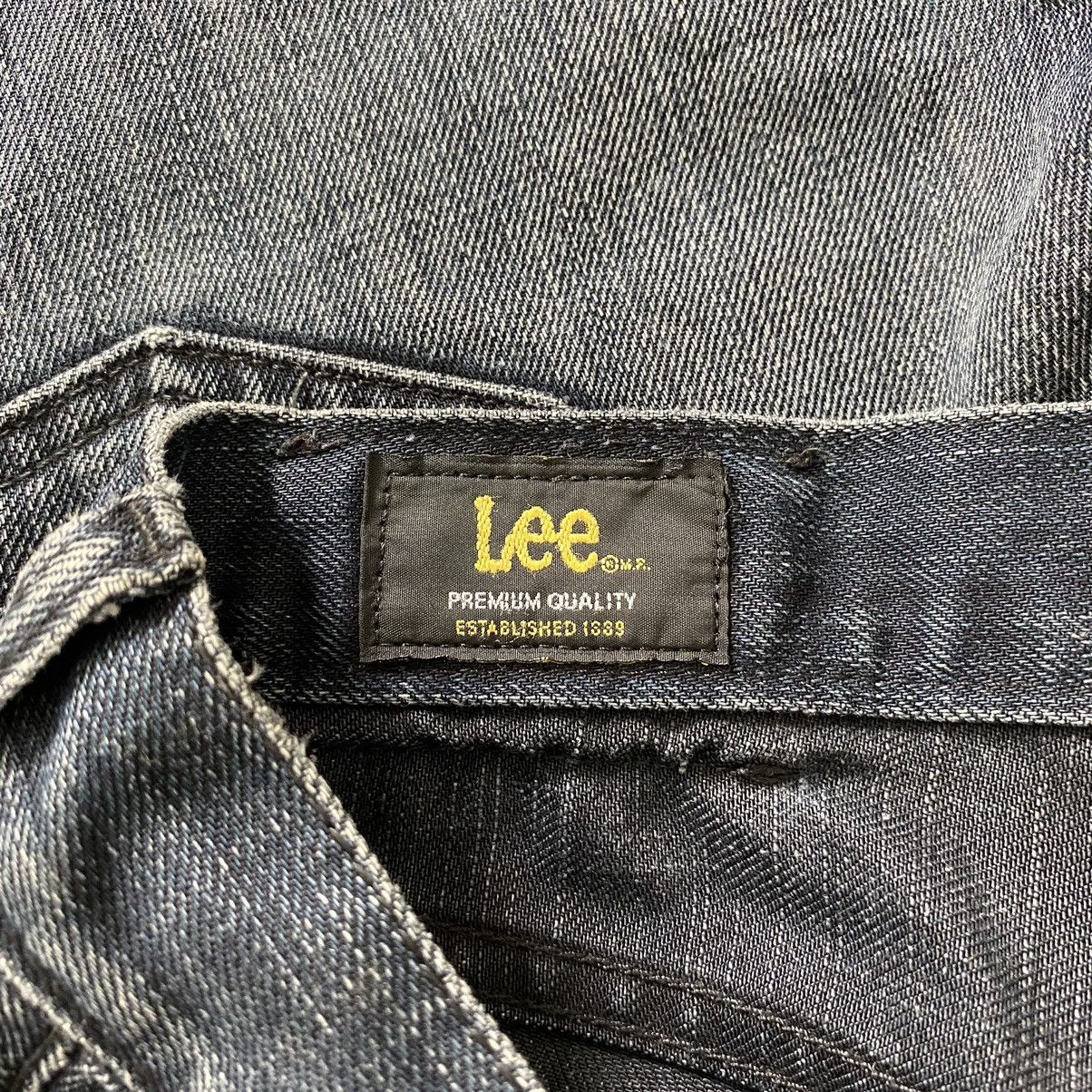 Lee Vintage Lee Faded Black Flared Denim Jeans Size US 34 / EU 50 - 23 Thumbnail