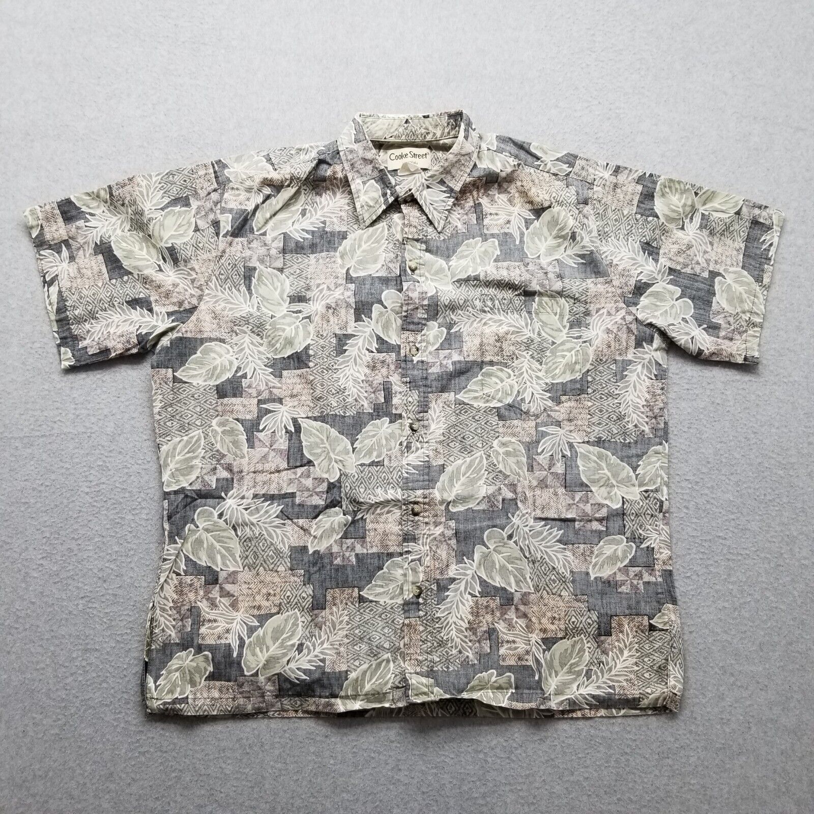 Other Cooke Street Shirt Mens XL Hawaiian Button Up Short Sleeve Size US XL / EU 56 / 4 - 1 Thumbnail