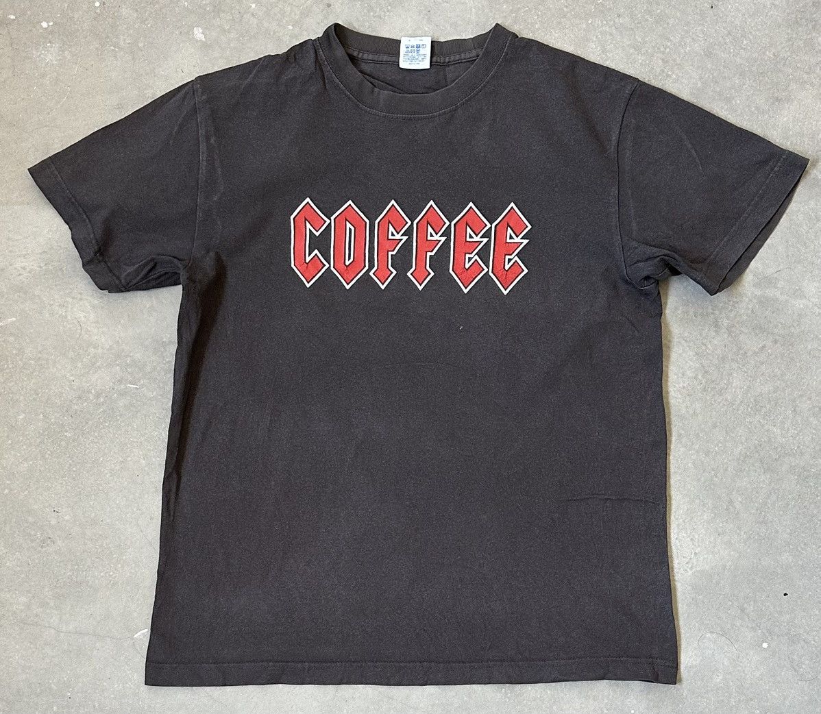 Vintage VINTAGE COFFEE HEAVYMETAL TEE Size US M / EU 48-50 / 2 - 1 Thumbnail
