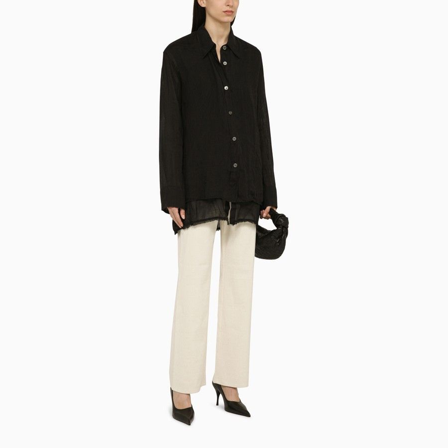 Our Legacy o1d2blof0924 Shirt In Black Size M / US 6-8 / IT 42-44 - 2 Thumbnail