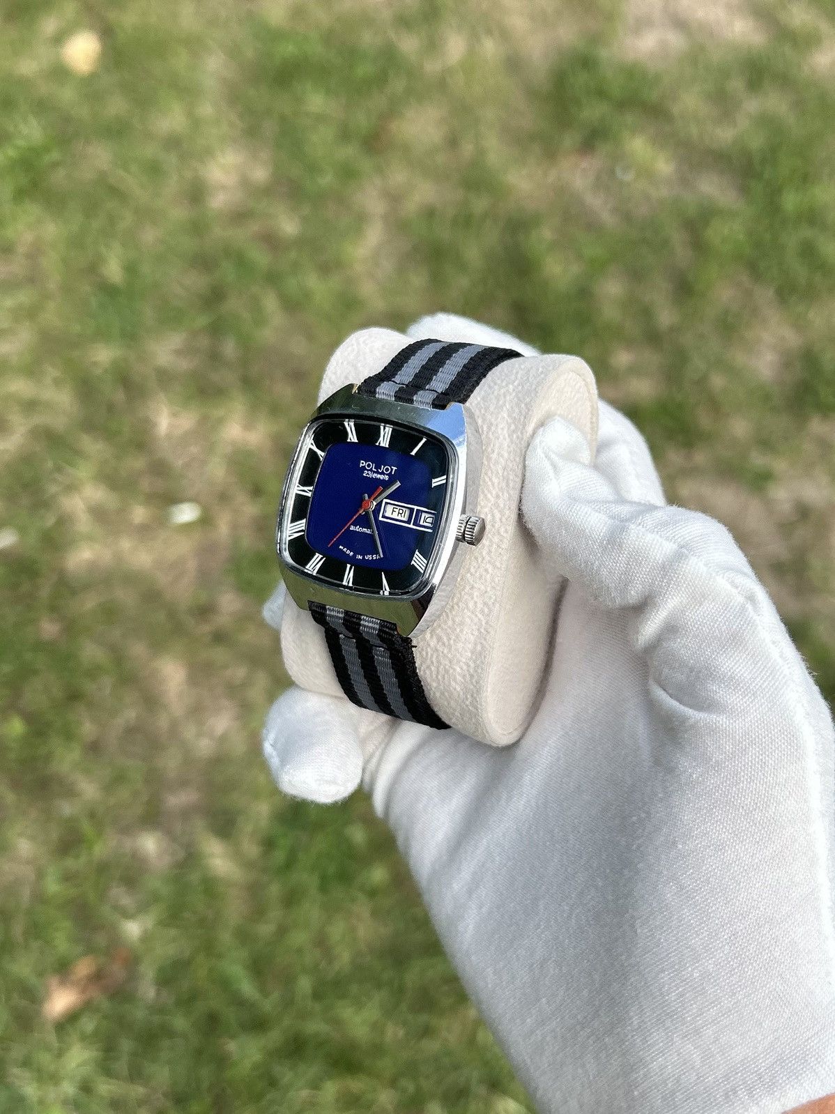 Vintage Vintage Watch Poljot Automatic USSR Soviet Mechanical 1980s Size ONE SIZE - 14 Thumbnail