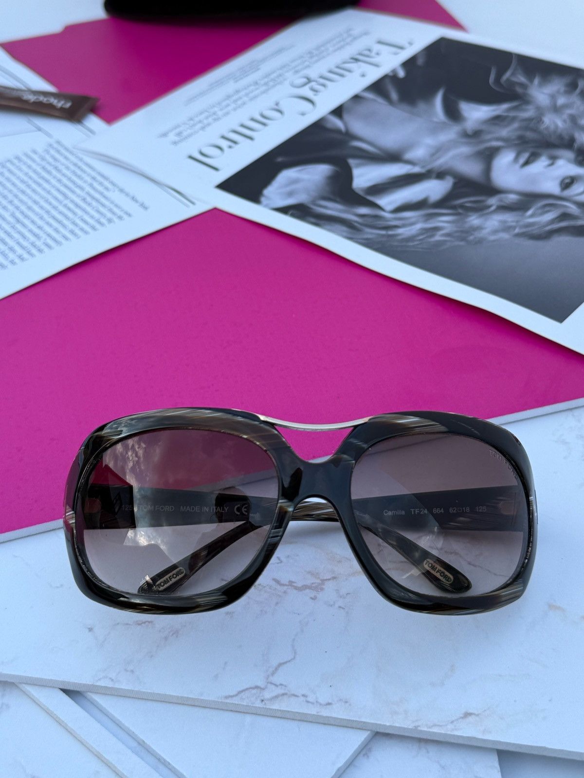 Tom Ford Tom ford sunglasses Camilla TF24 Size ONE SIZE - 4 Thumbnail
