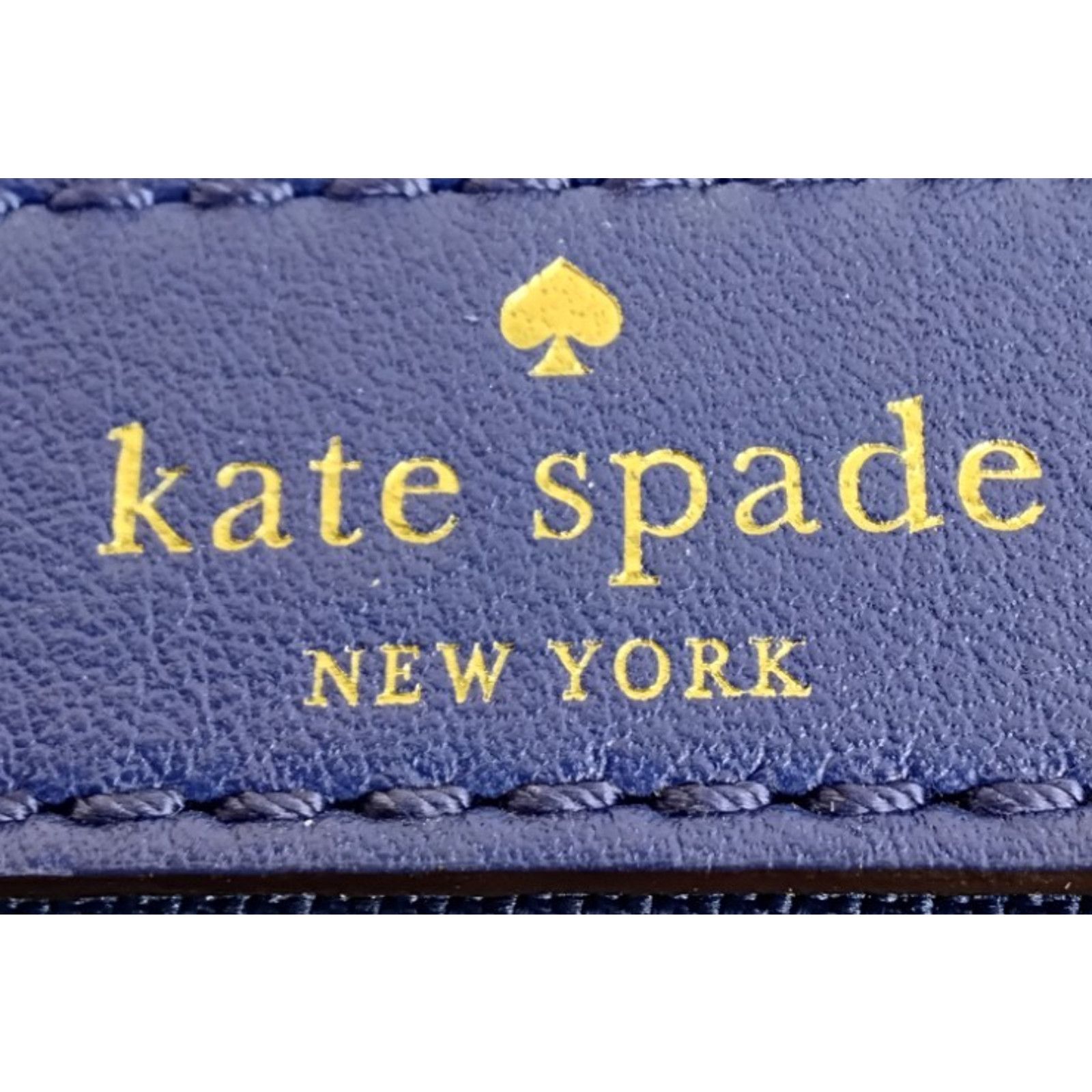 Kate Spade Kate Spade Fremont Place Julian Leather Crossbody Royal Blue Size ONE SIZE - 11 Thumbnail