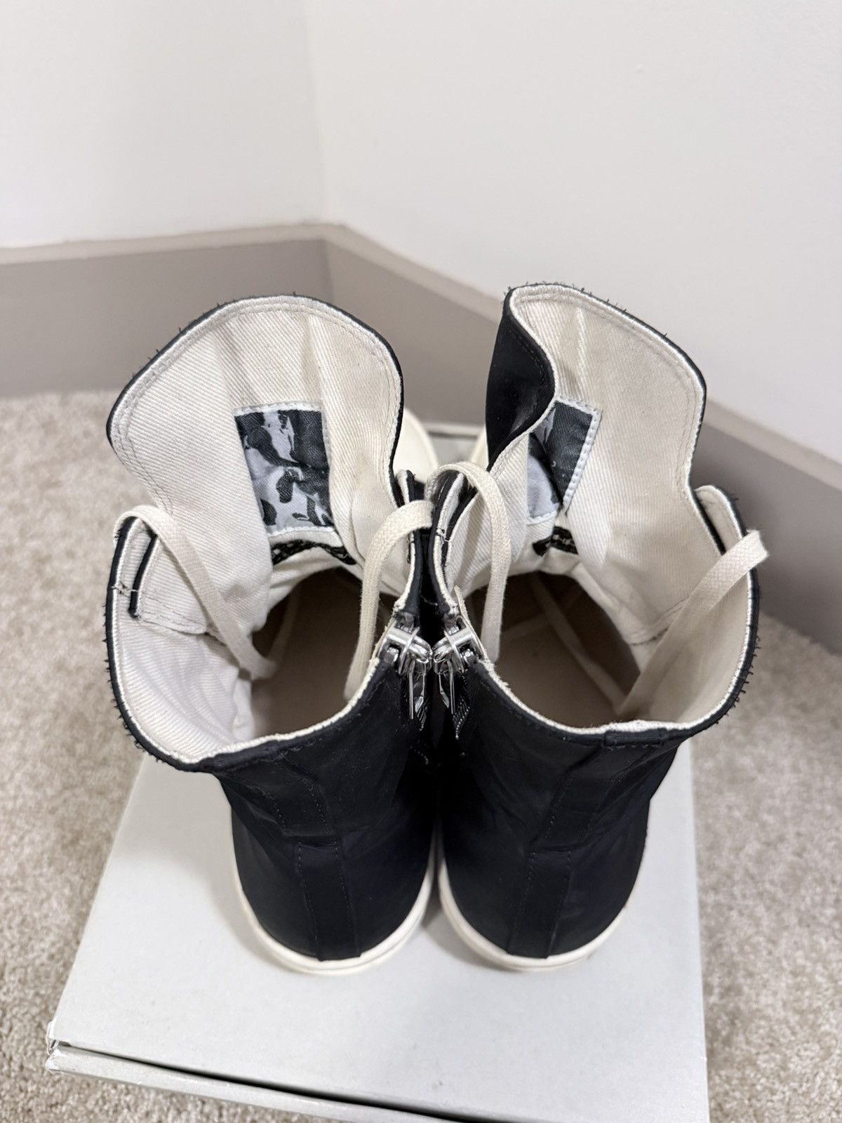 Rick Owens Drkshdw Rick Owens DRKSHDW Ramones Size US 10 / EU 43 - 5 Thumbnail