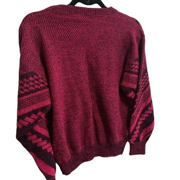 Vintage Vintage Kate Collins Abstract Novelty Geometric Sweater Size S / US 4 / IT 40 - 5 Thumbnail