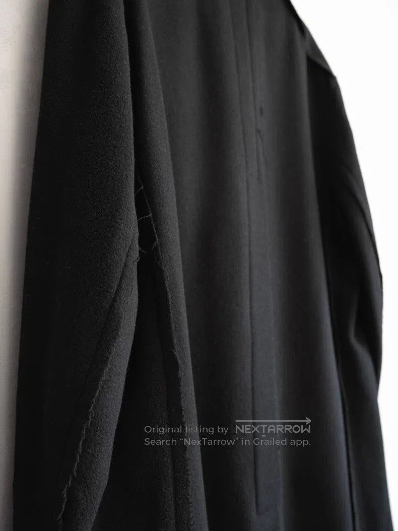 Yohji Yamamoto Yohji Yamamoto Fringed Wool Coat Size US S / EU 44-46 / 1 - 6 Thumbnail