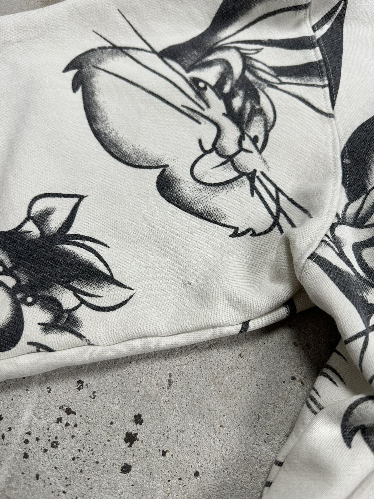Vintage × Warner Bros Vintage y2k Lot 29 Looney Tunes All Over Print Boxy Hoodie Size US XXL / EU 58 / 5 - 14 Thumbnail