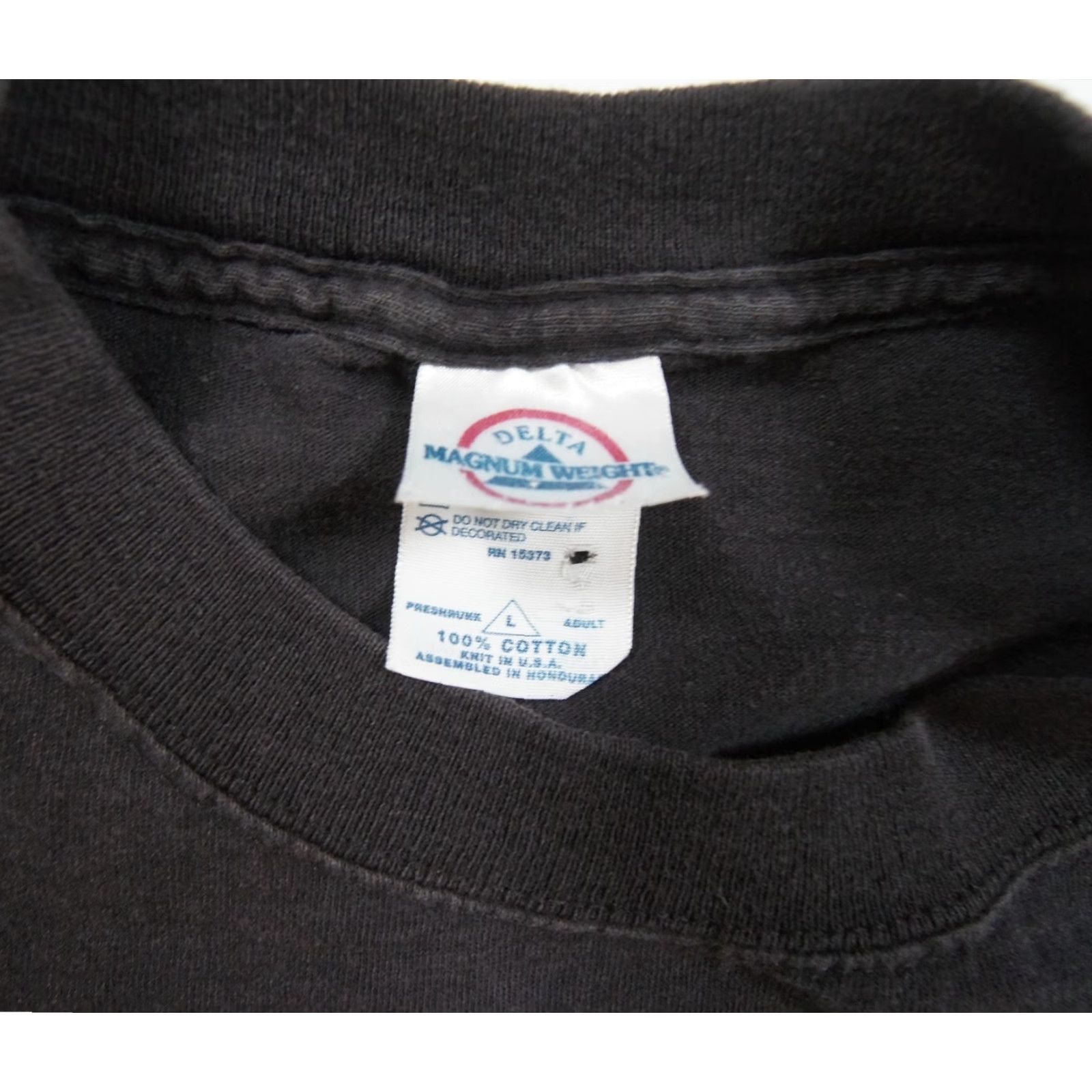 Vintage VINTAGE Bayside Motorcycle Shirt Mens Large Black Y2K Wolf Native Size US L / EU 52-54 / 3 - 6 Thumbnail