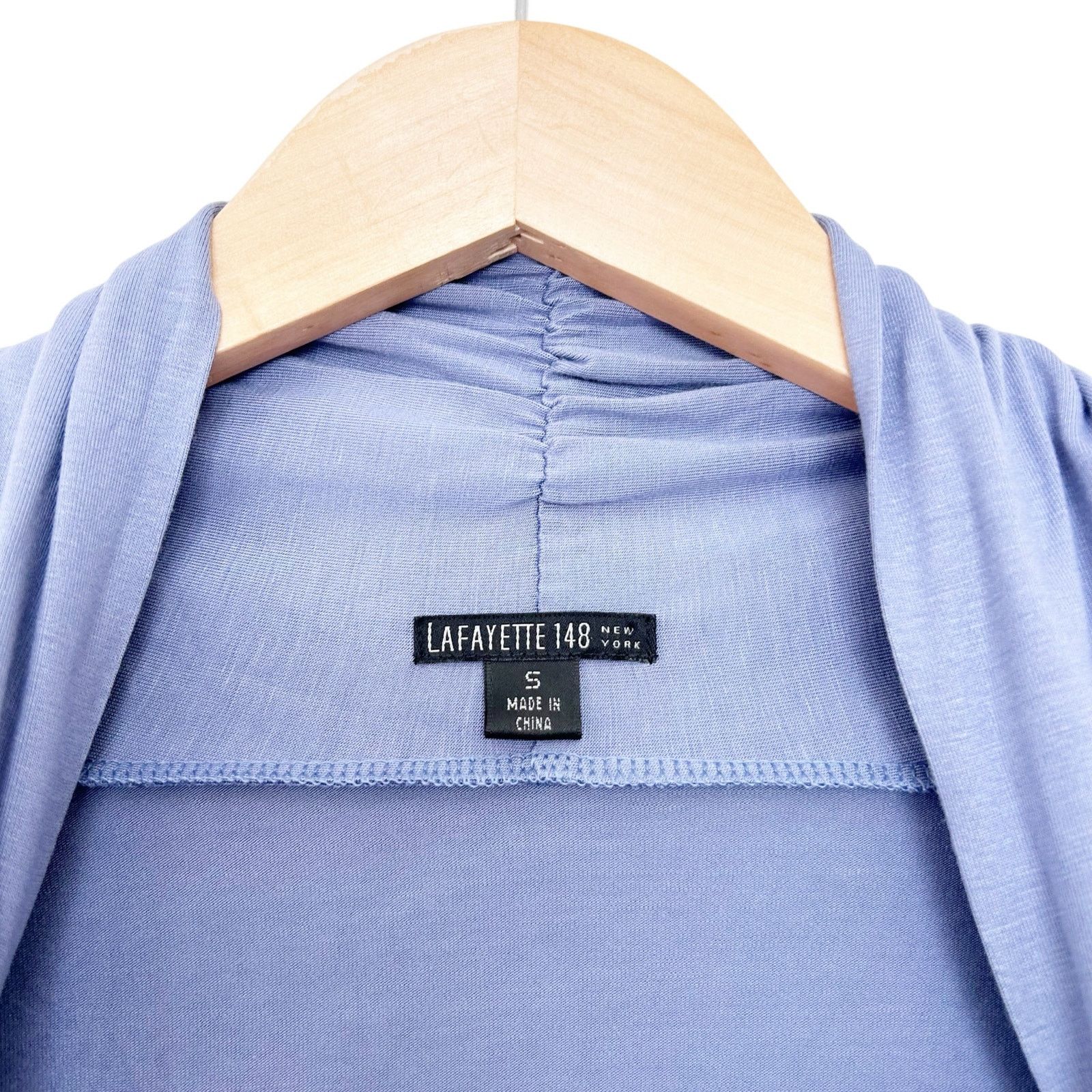 Other Lafayette 148 Purple 3/4 Sleeve Blouse Sz S Size S / US 4 / IT 40 - 2 Thumbnail