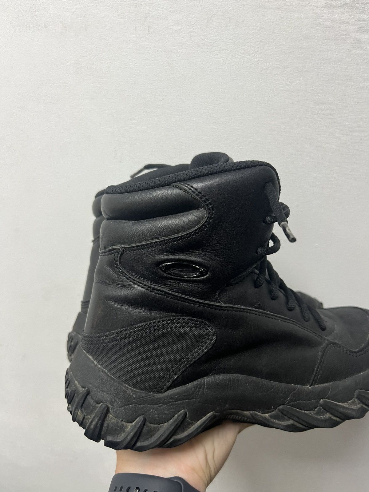 Oakley VIntage Mens Oakley Black Hiking Boots 42 size Size US 9 / EU 42 - 2 Thumbnail