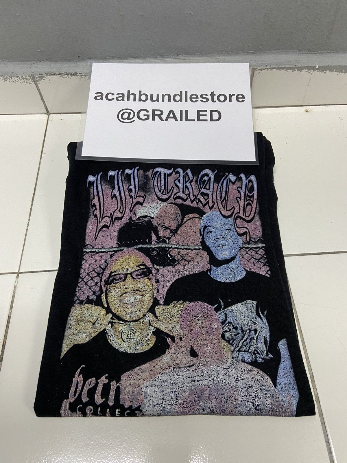 Rap Tees LIL TRACY AMERICAN RAPPER RAPTEES Size US XL / EU 56 / 4 - 18 Thumbnail